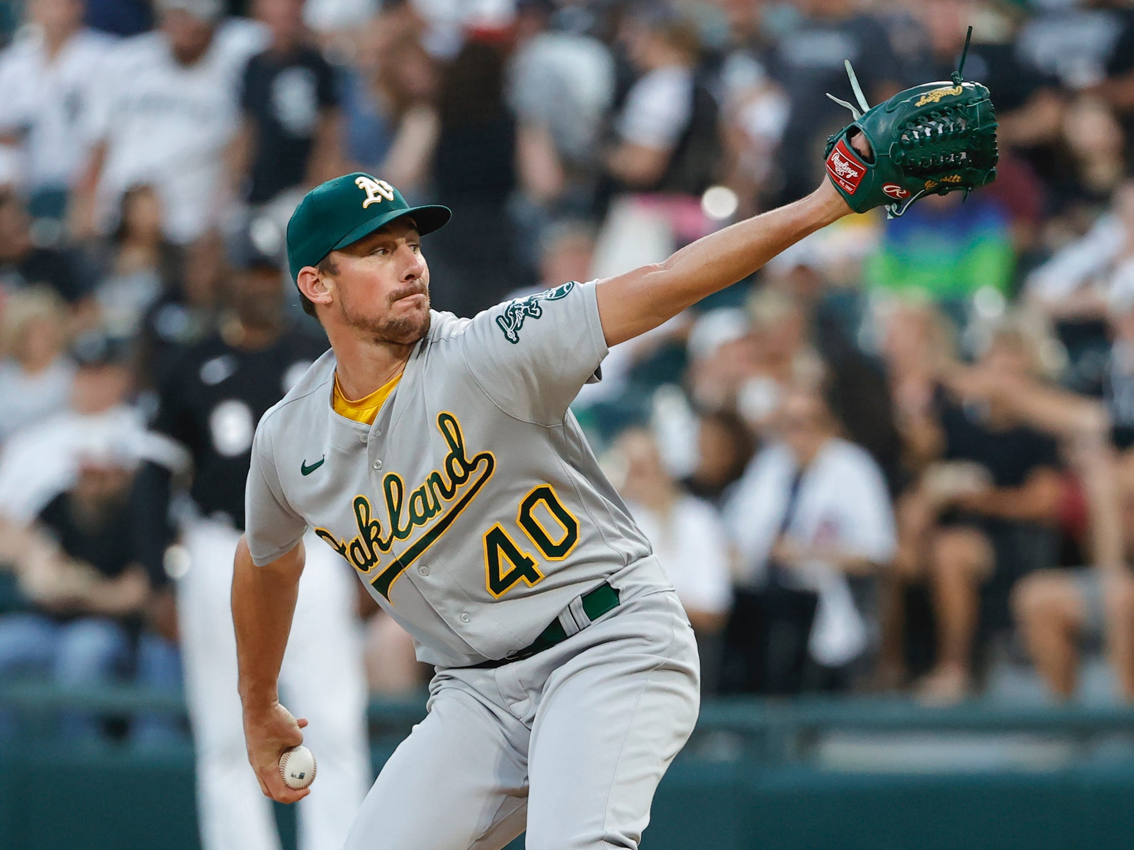 Oakland A's pitcher Chris Bassitt.