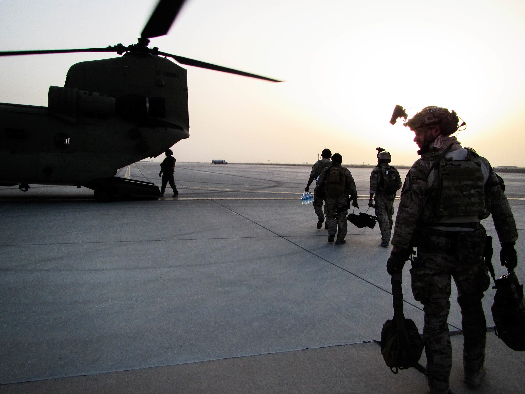 US Special Forces soldiers in Afghanistan