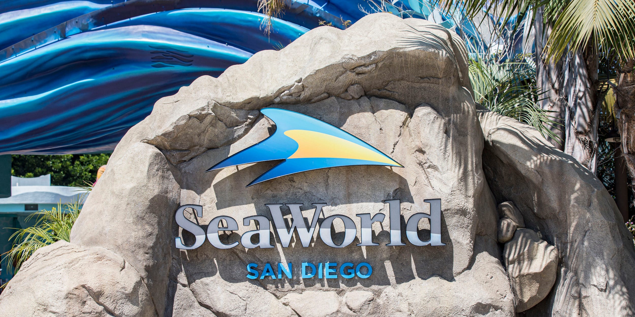 General view of the atmosphere at SeaWorld on July 20, 2021 in San Diego, California.