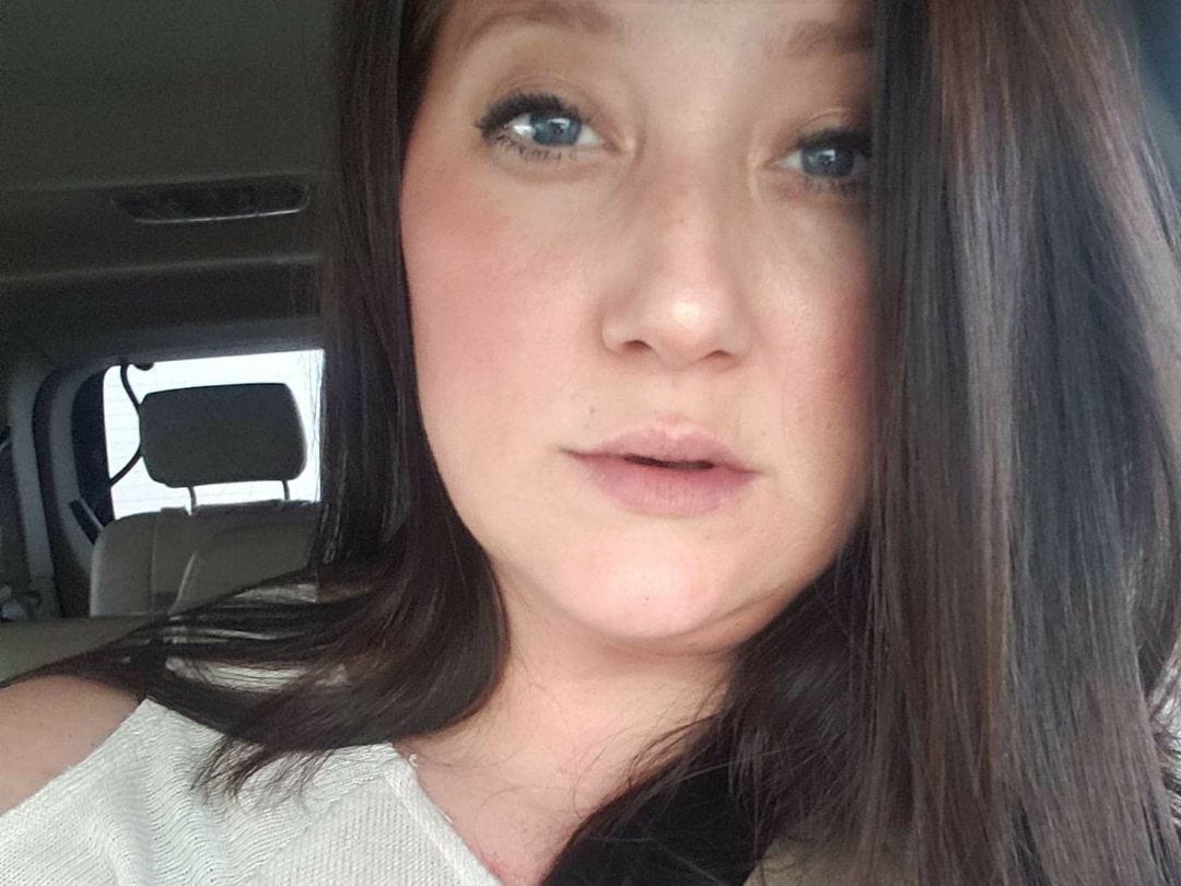 Michella Stewart in a car