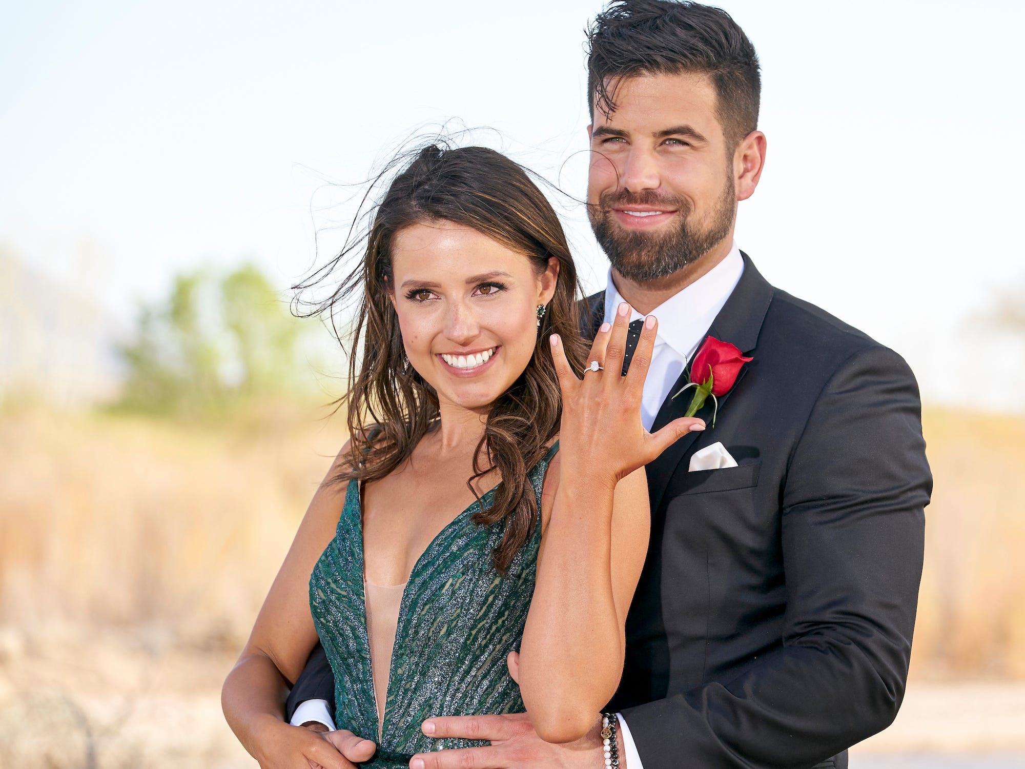 Blake Moynes and Katie Thurston on "The Bachelorette"