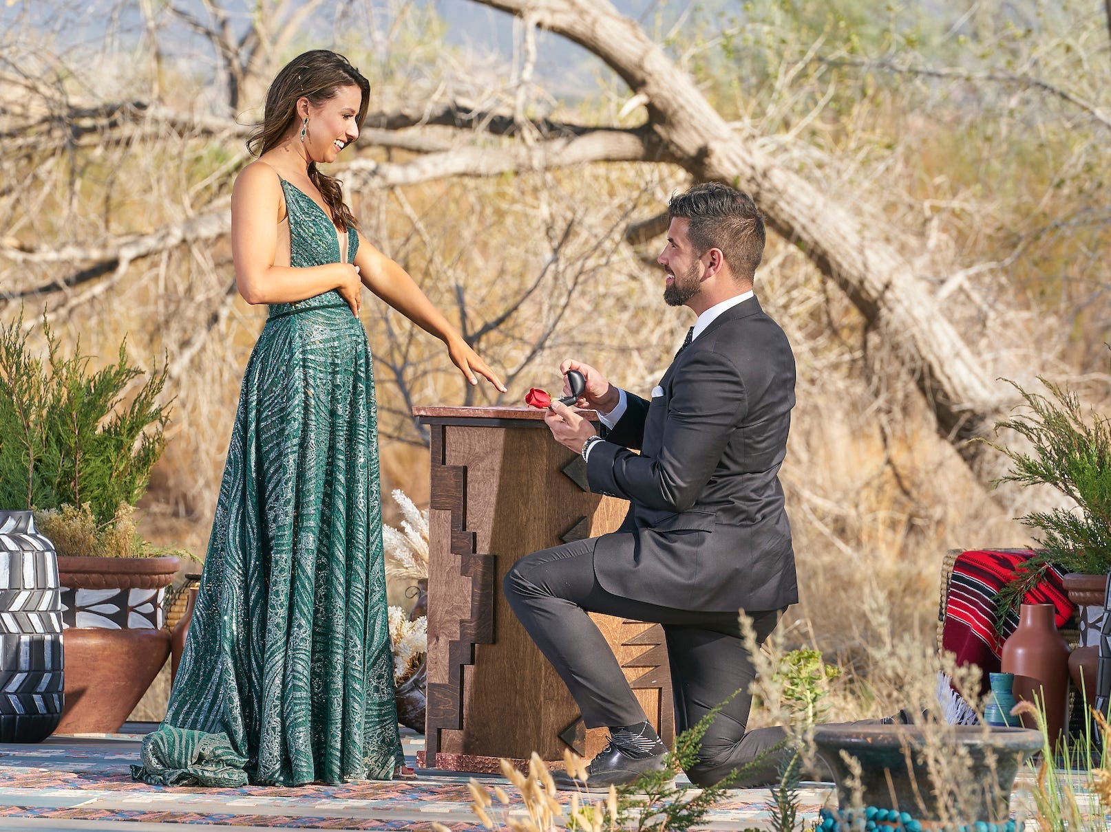 Blake Moynes proposes to Katie Thurston on "The Bachelorette"