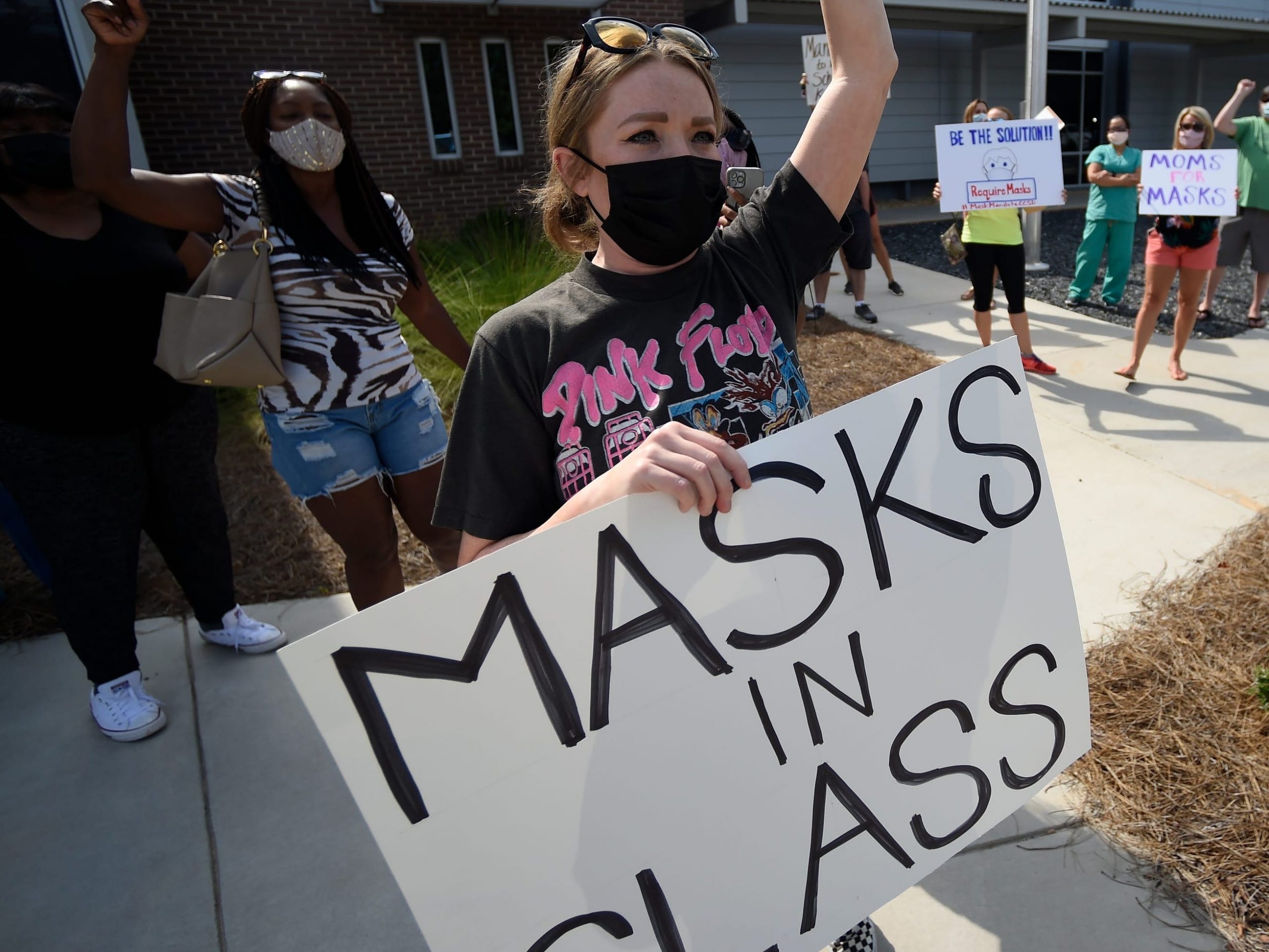 Georgia mask protest