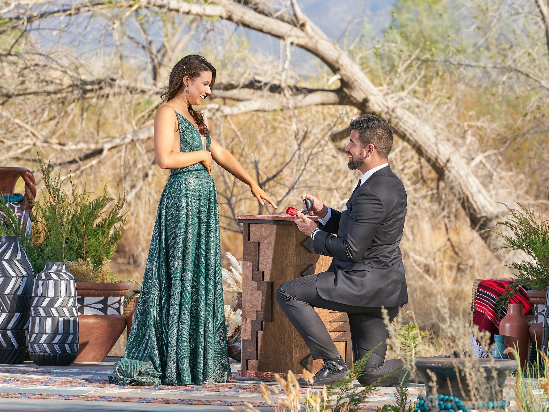 Blake Moynes proposes to Katie Thurston on "The Bachelorette"