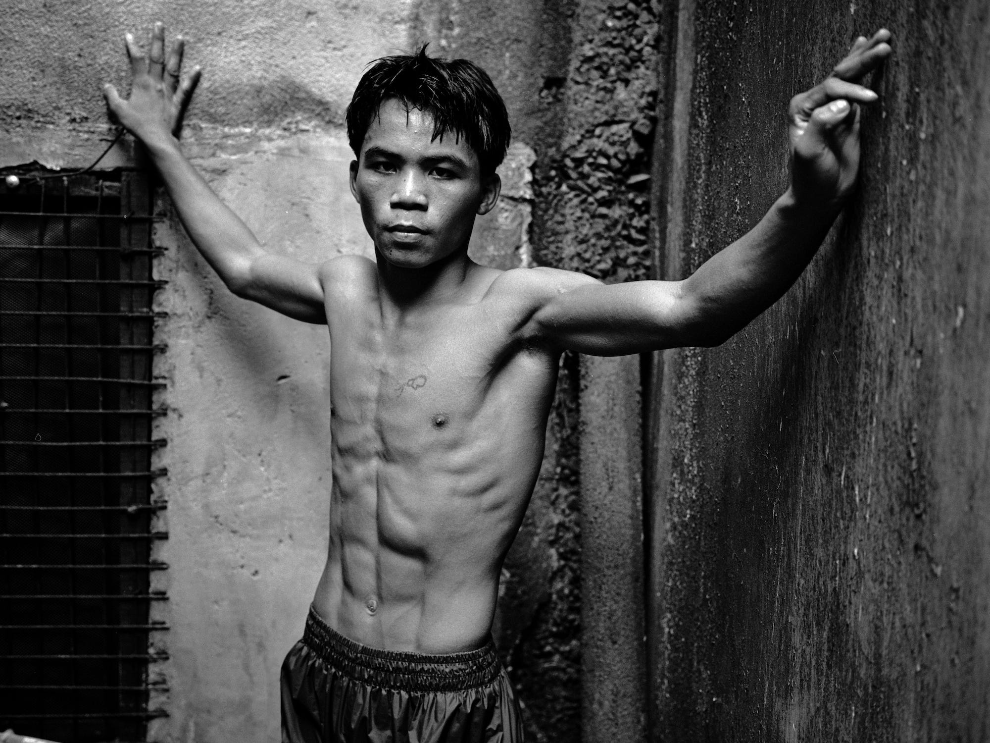 Manny Pacquiao as a teenager in 1996 looked far smaller, and slimmer, than the welterweight version of the last decade.