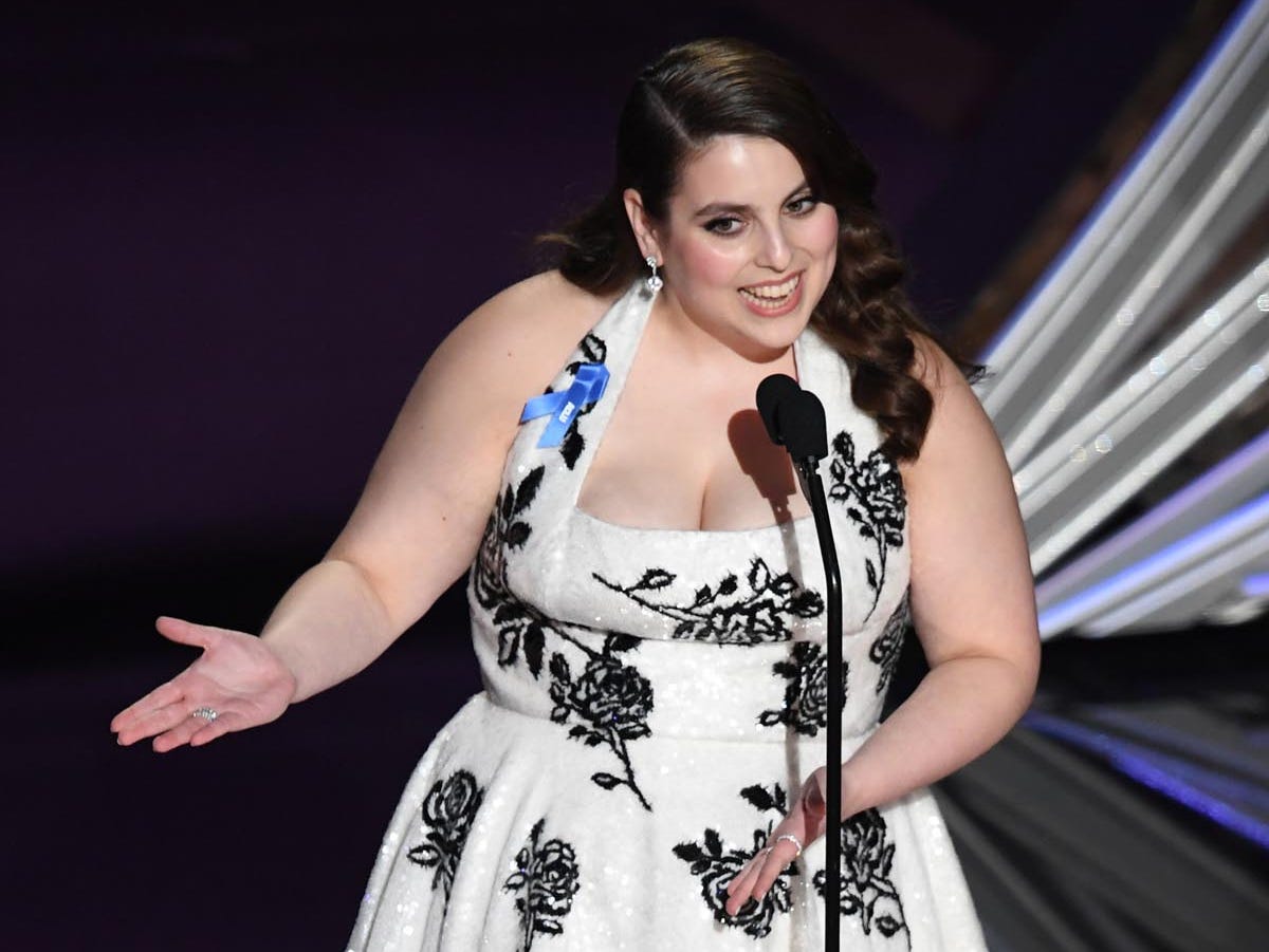 Beanie Feldstein at the 2020 Academy Awards