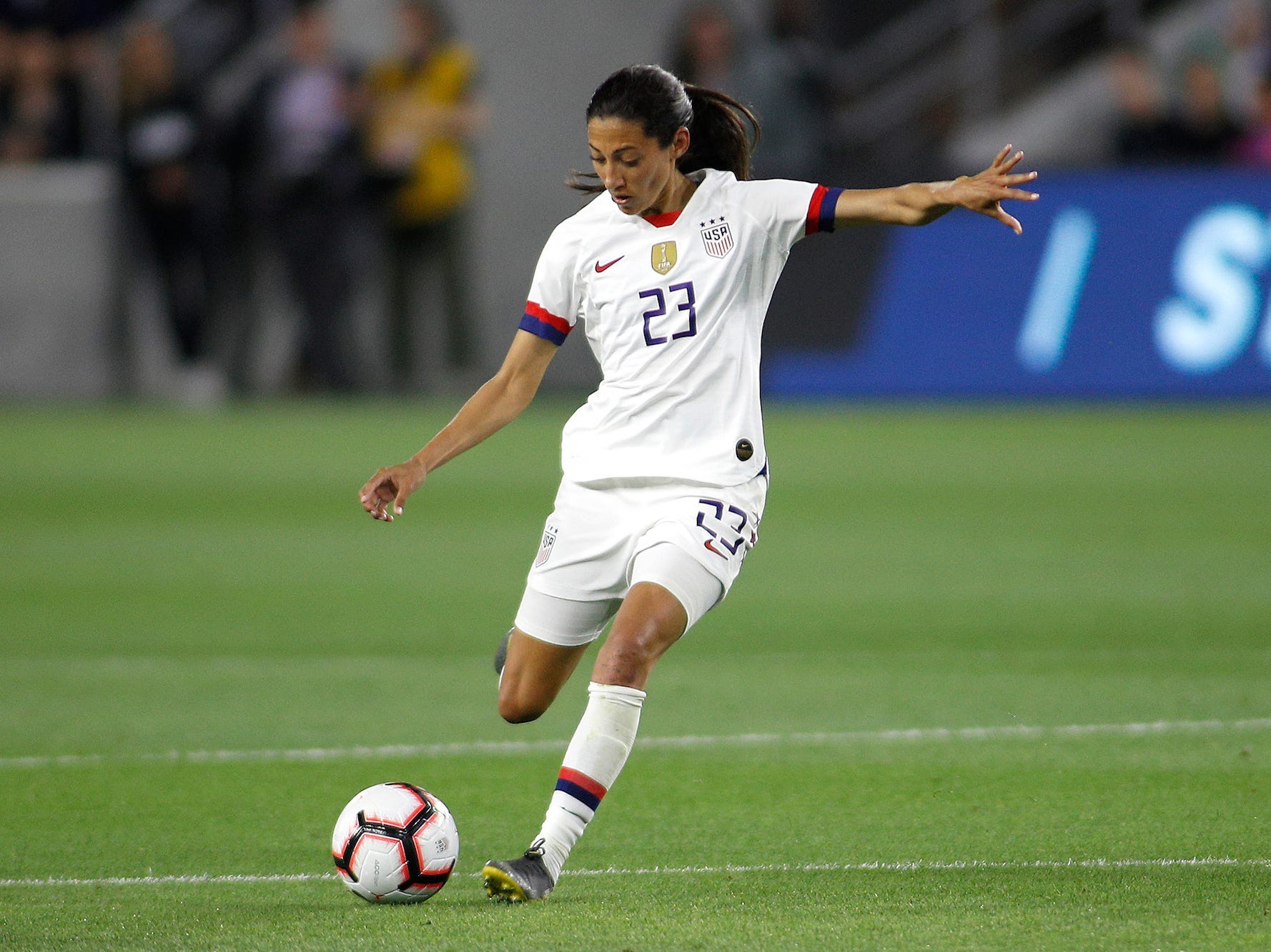 US soccer superstar Christen Press is set to earn historic $550K haul ...