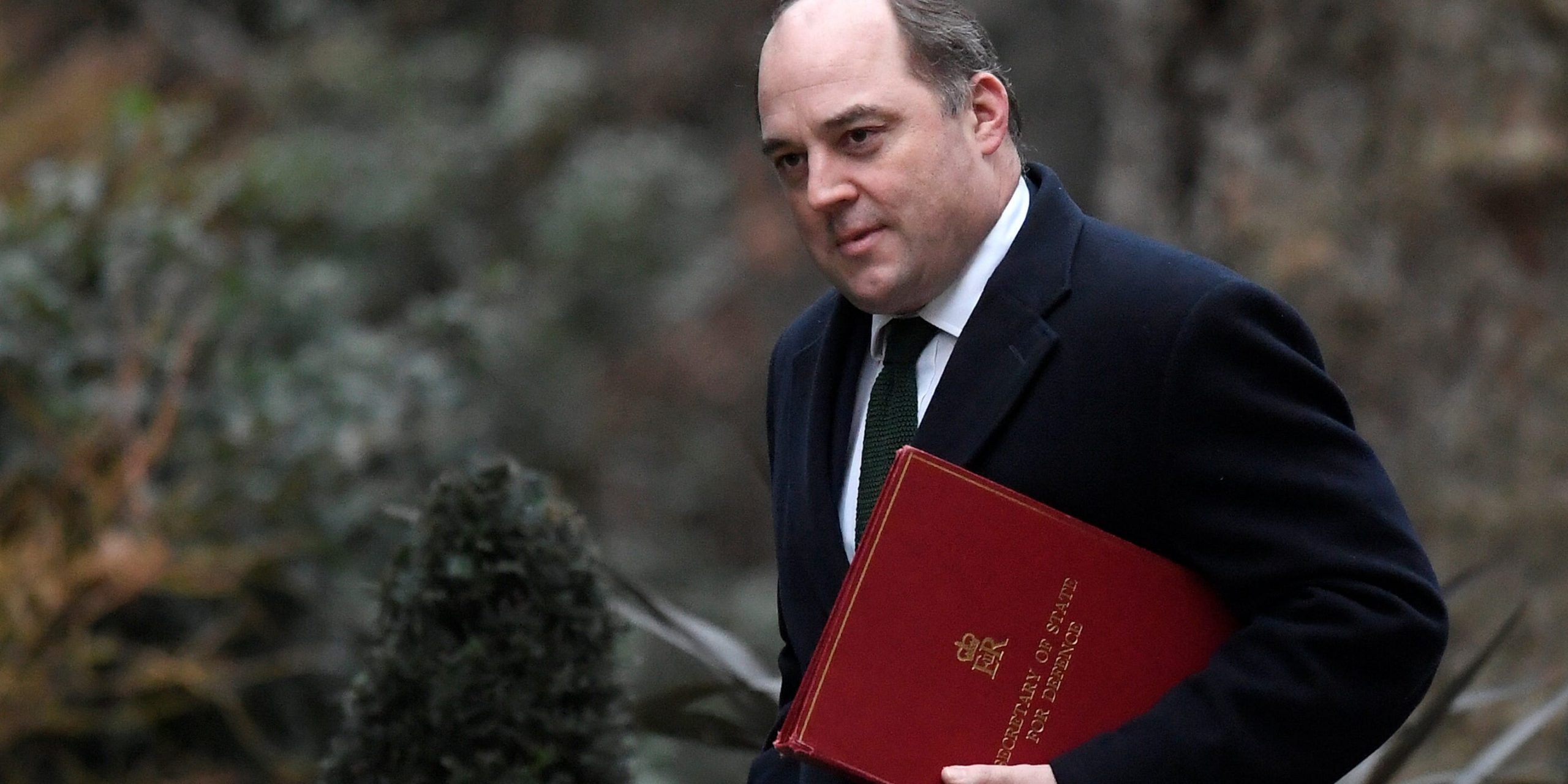 Britain's Defence Secretary Ben Wallace is seen at Downing Street in London, Britain, January 6, 2020