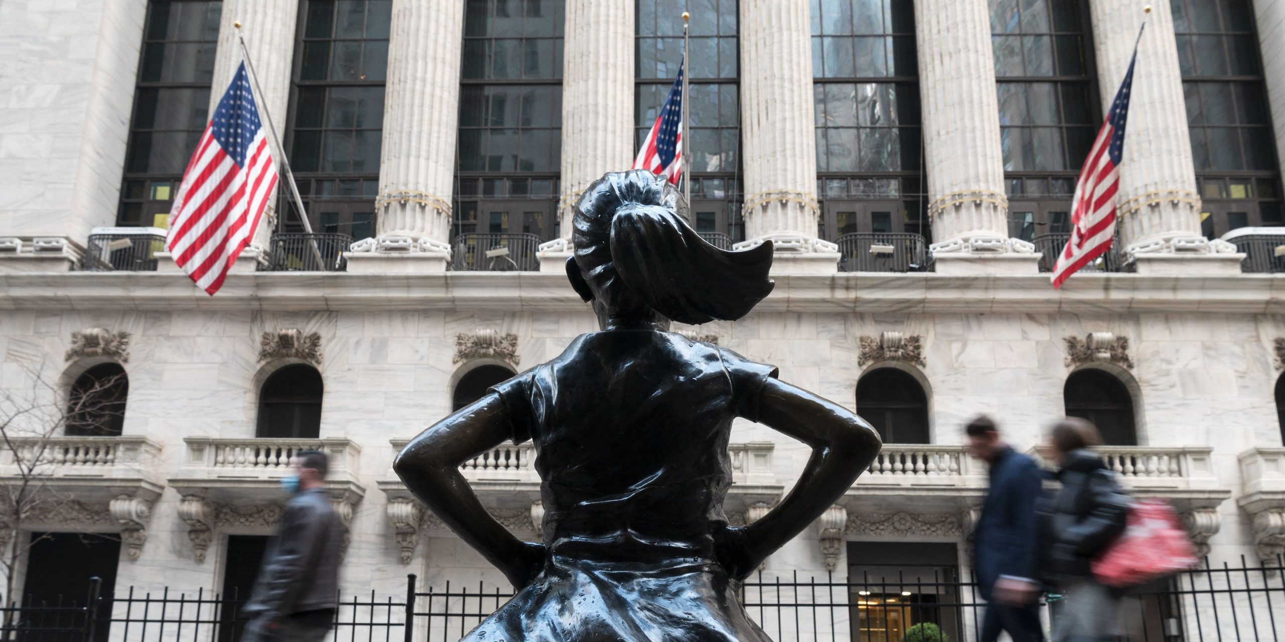 Wall Street girl stocks investing