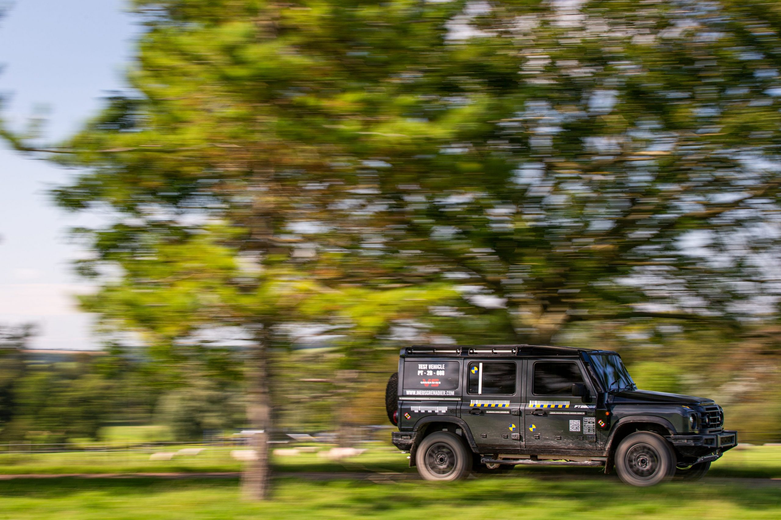 The Ineos Grenadier off-road SUV.