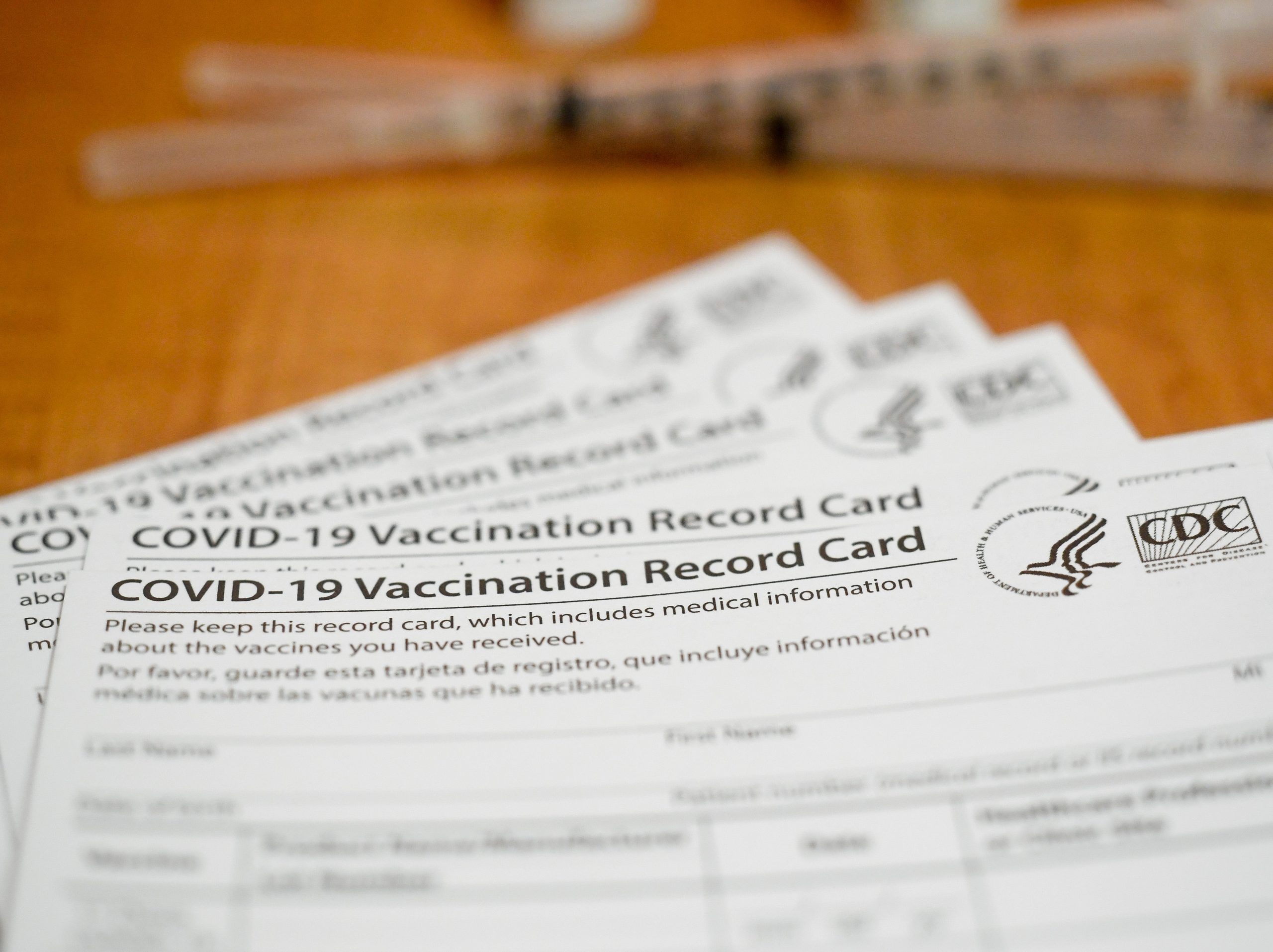 covid vaccine cards