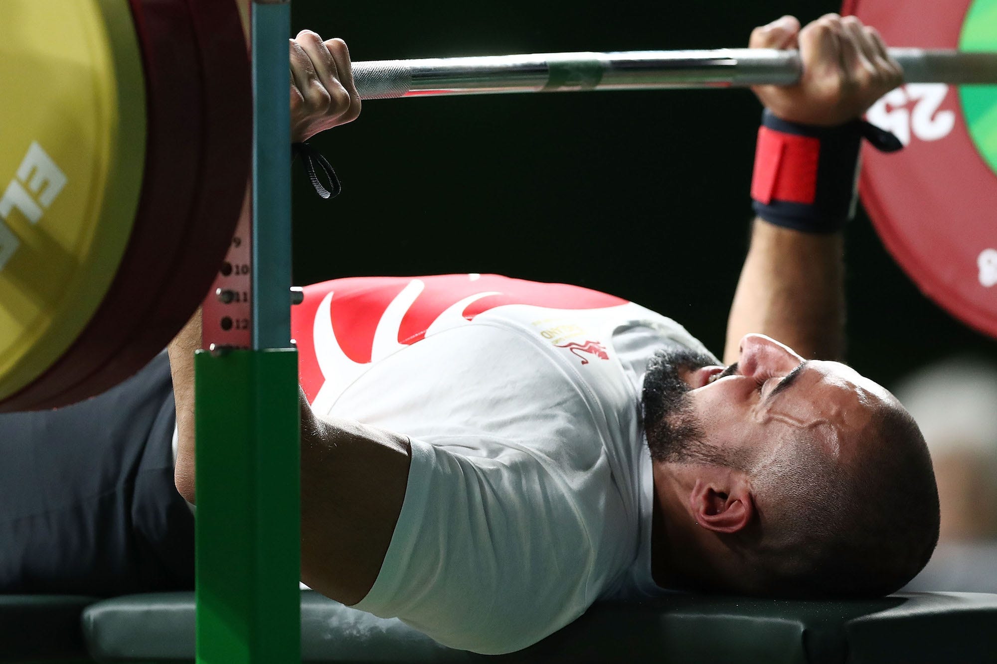Ali Jawad of Great Britain at the Tokyo Paralympic Games