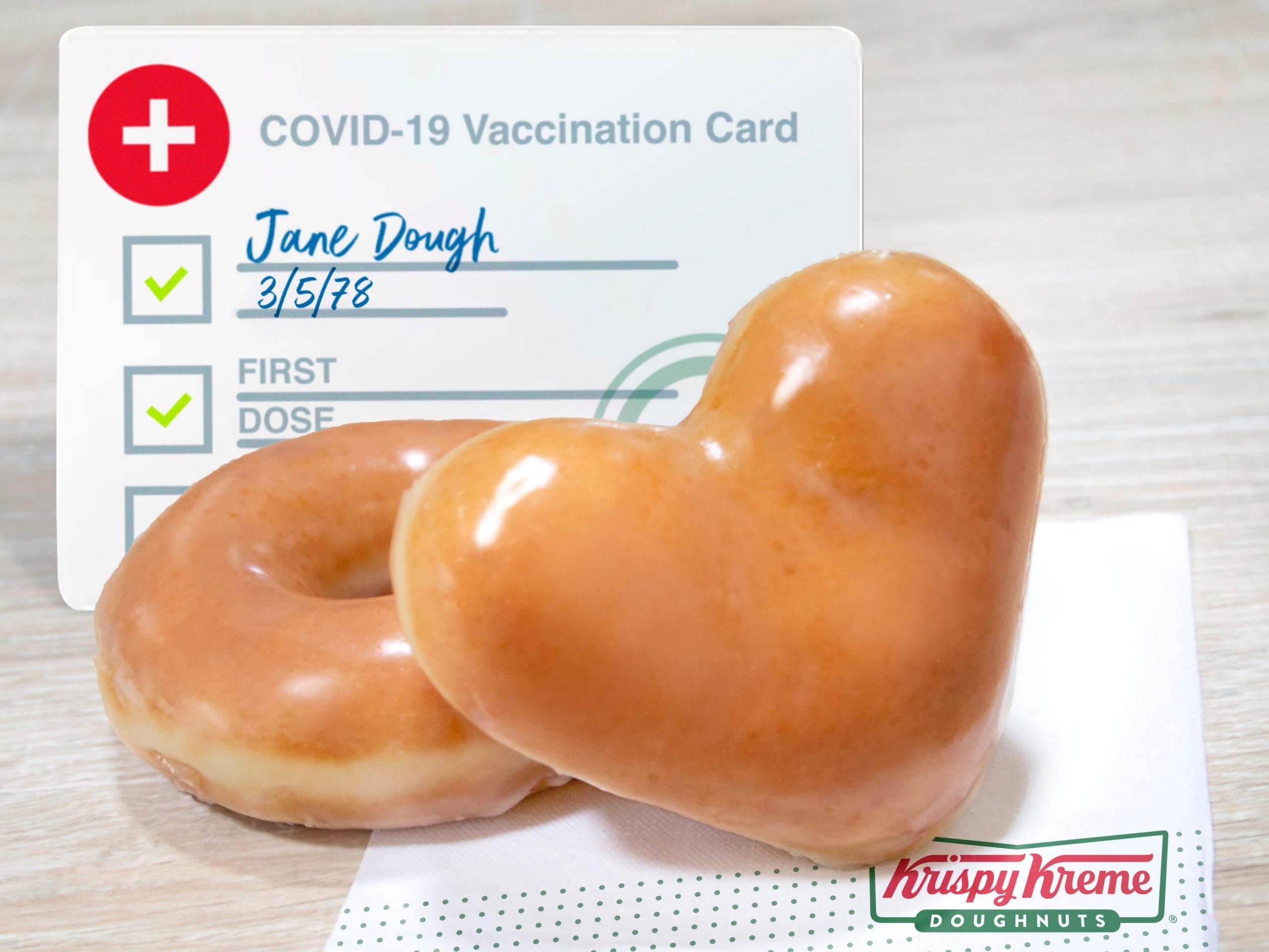 Krispy Kreme free doughnut vaccine