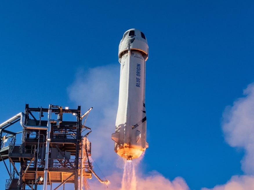 blue origin new shepard rocket launch