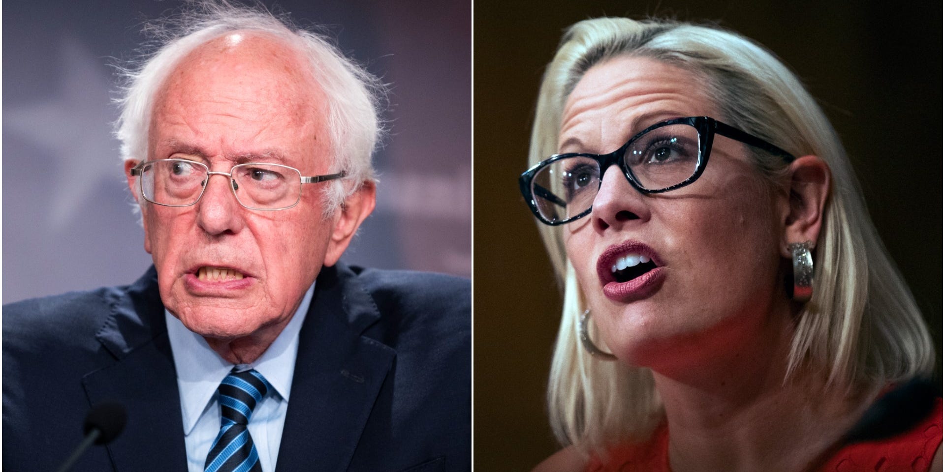 Bernie Sanders Kyrsten Sinema