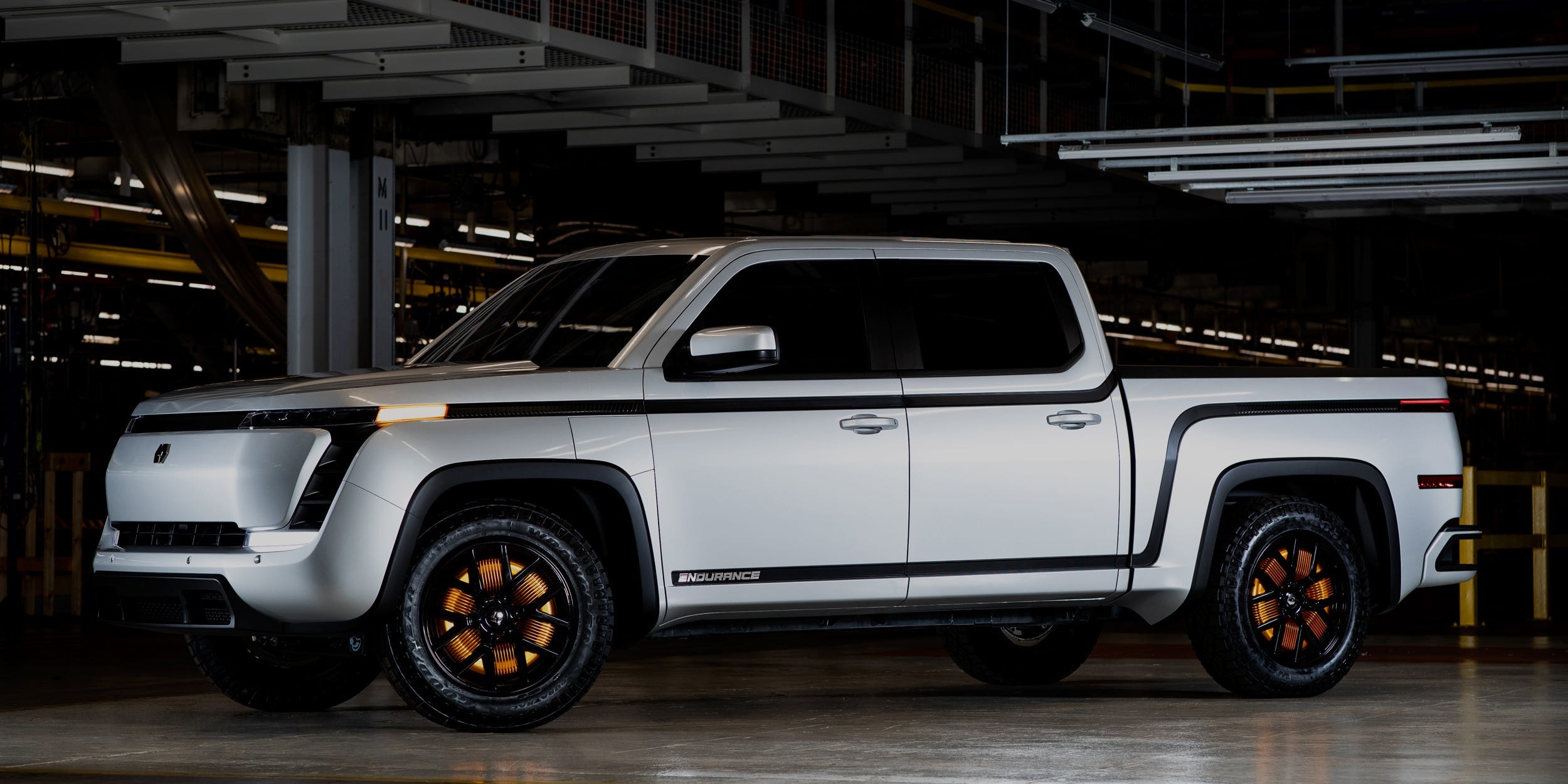 Endurance electric pickup truck by Lordstown Motors