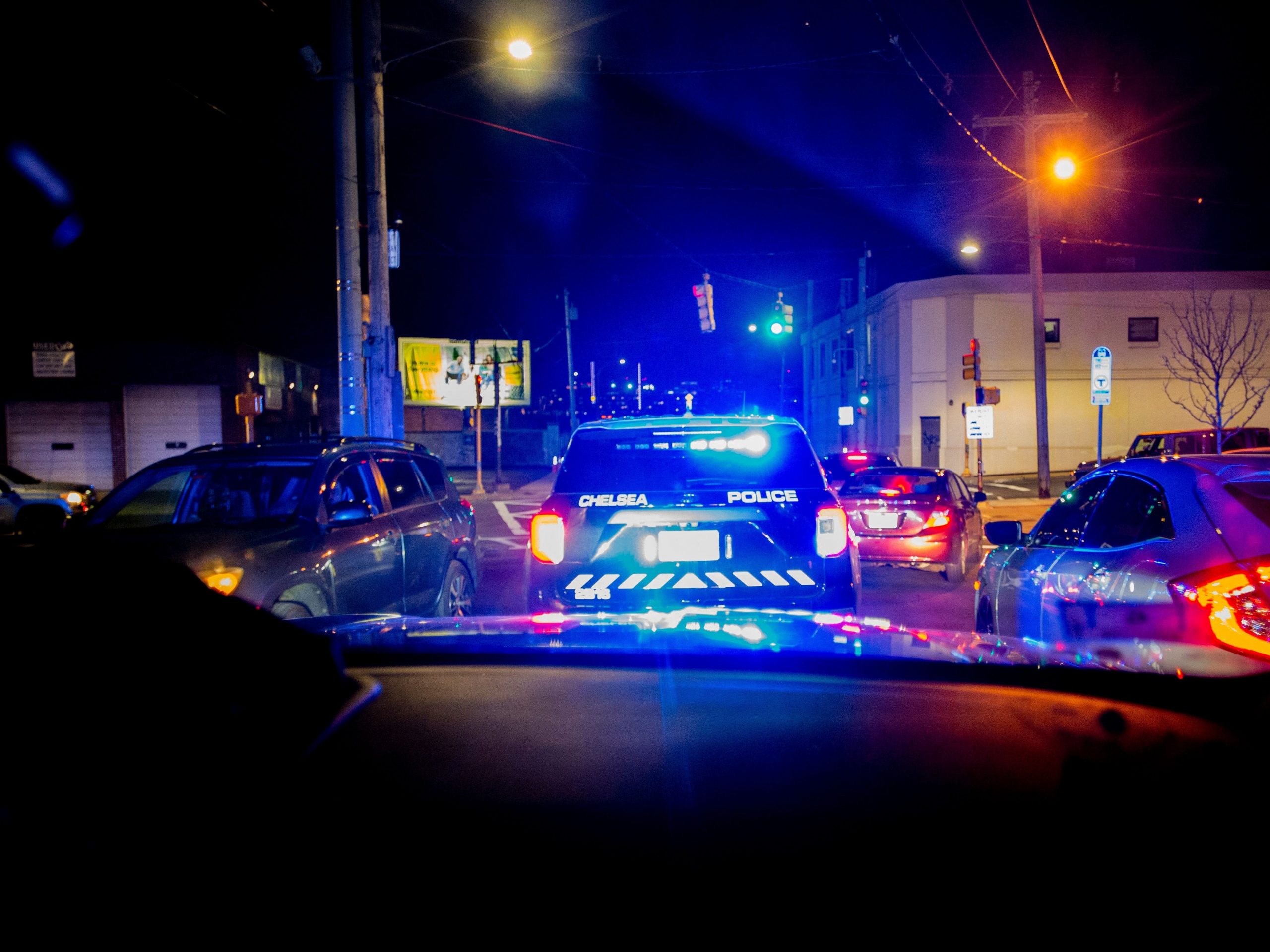 massachusetts police car