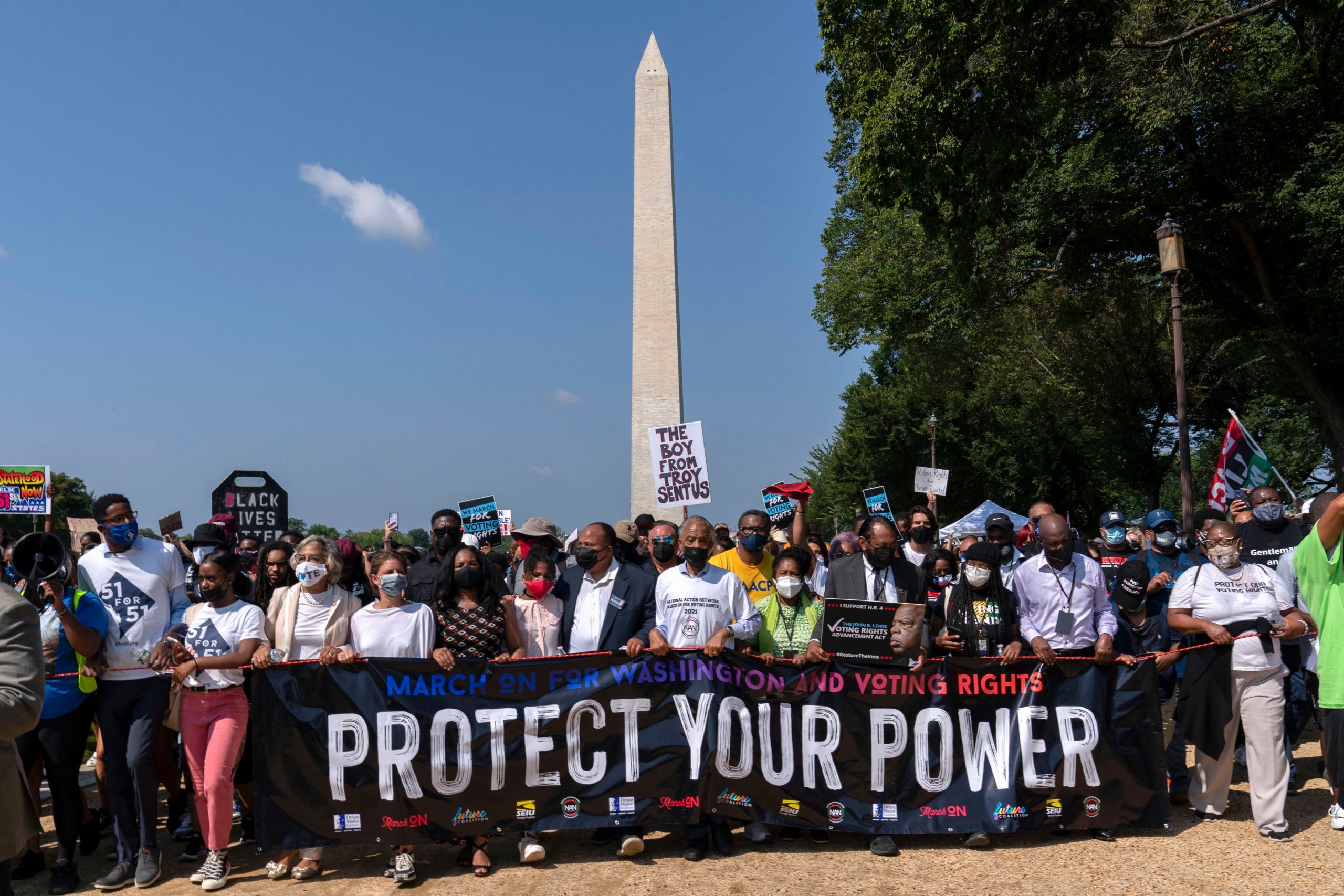 Washington march voting rights