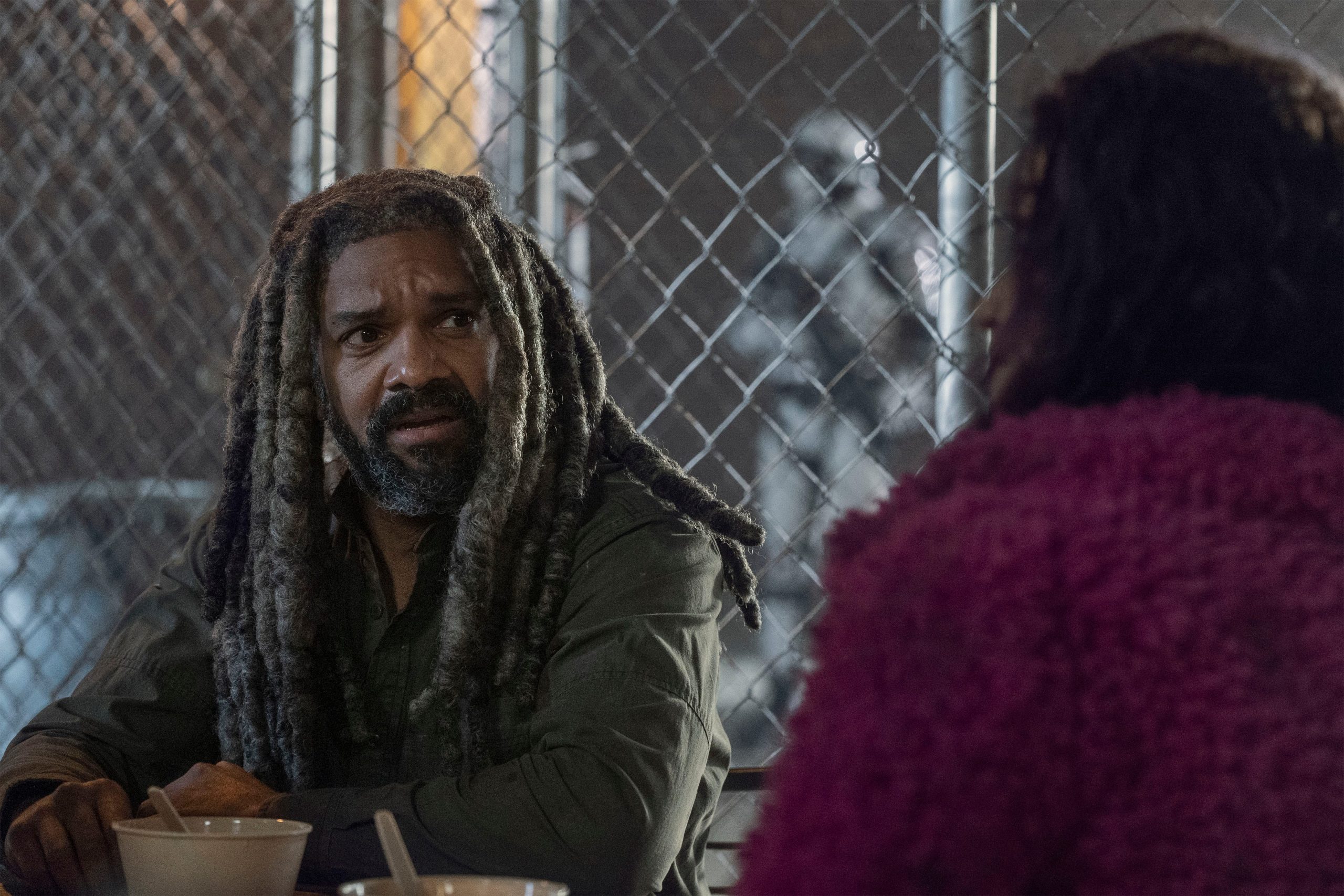 Khary Payton on TWD 1101
