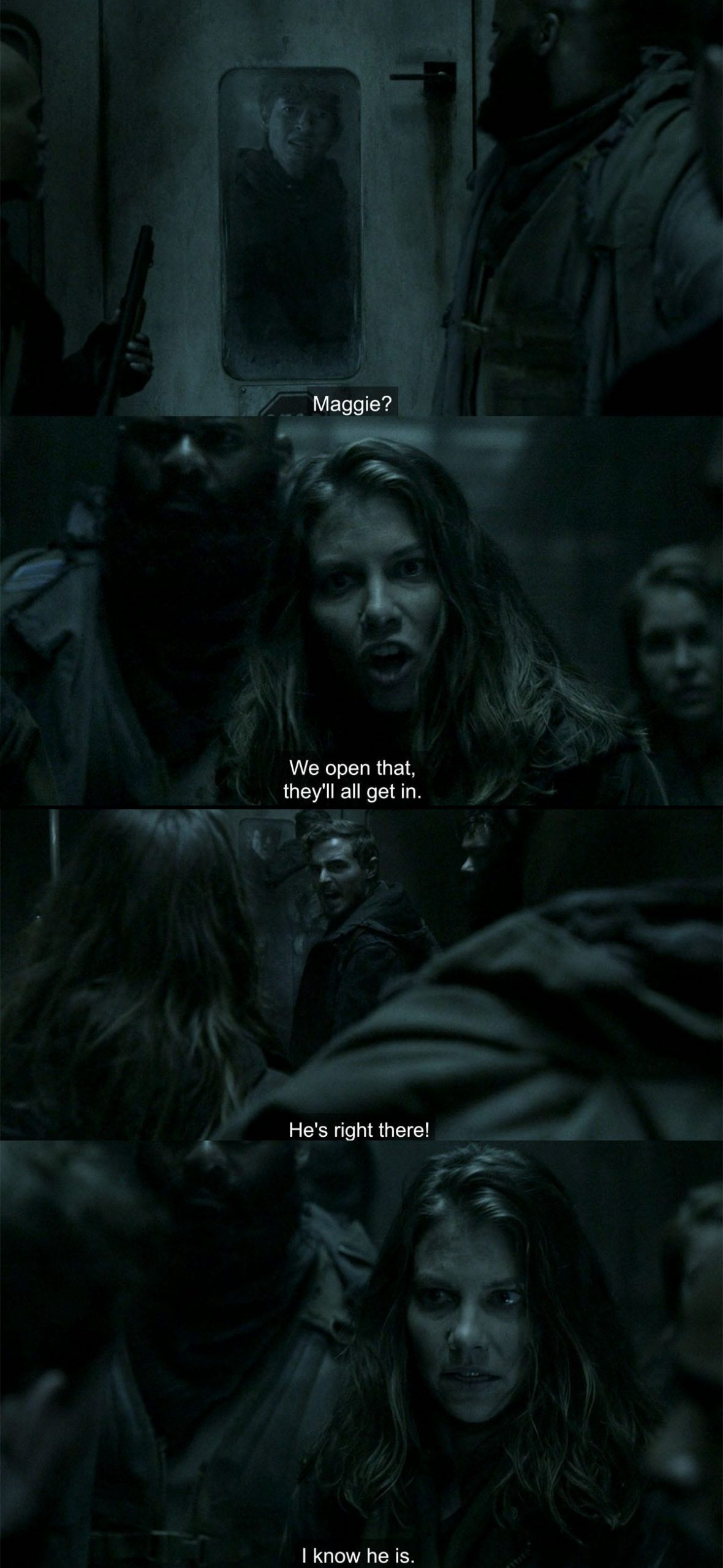 Maggie sacrifices Gage TWD 1102