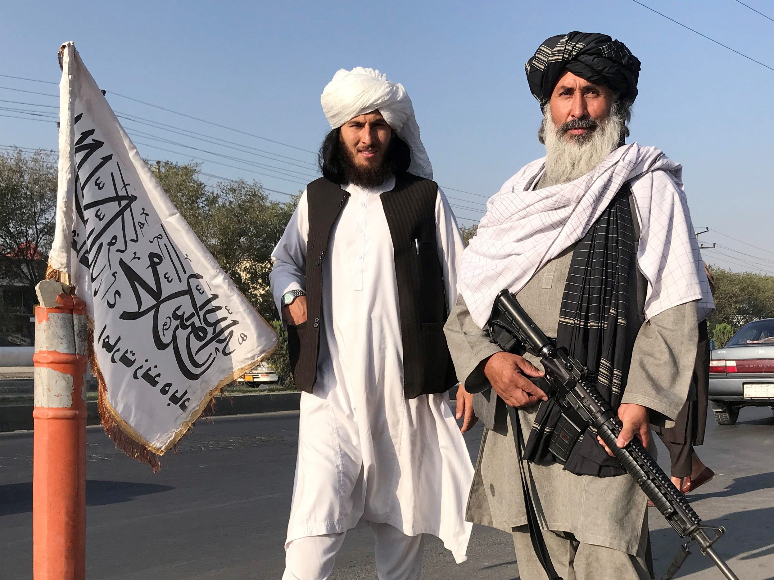 taliban fighters in kabul