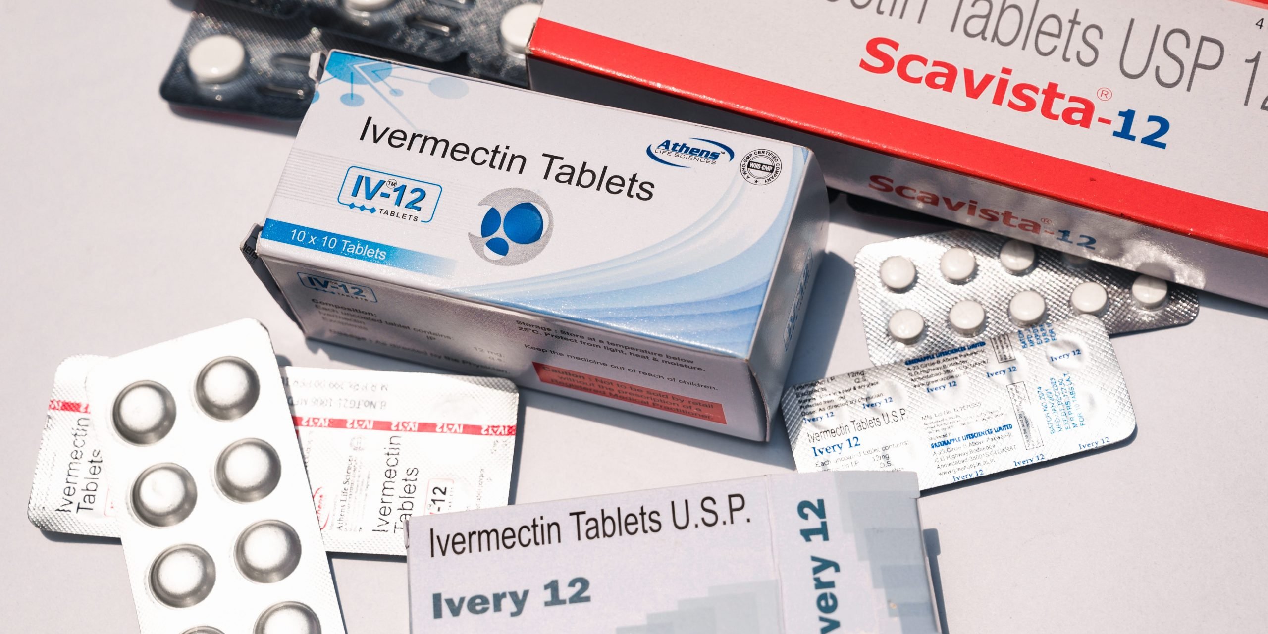 This picture shows the tablets of Ivermectin drugs in Tehatta, West Benga, India on May 19, 2021.