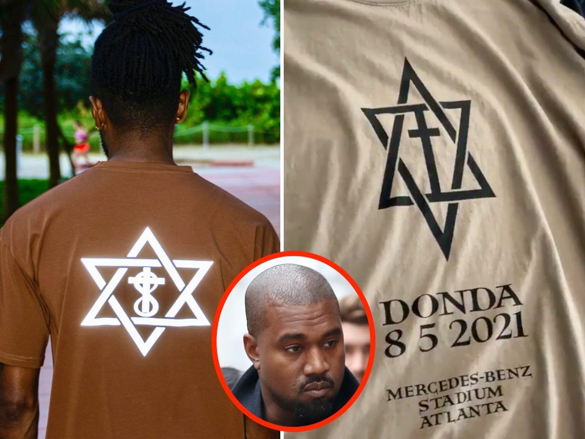 Infinity G8ds logo versus Kanye West "Donda" design