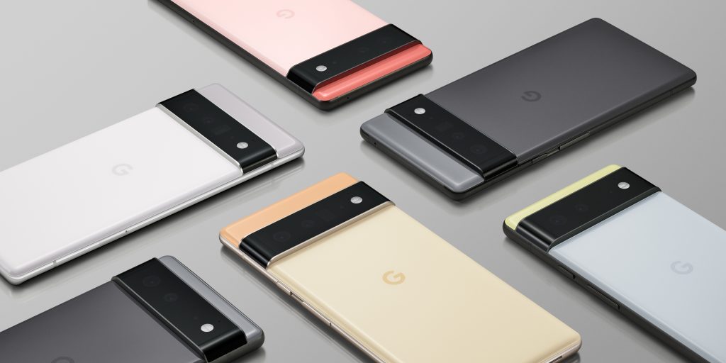 De Pixel 6 en Pixel 6 Pro.