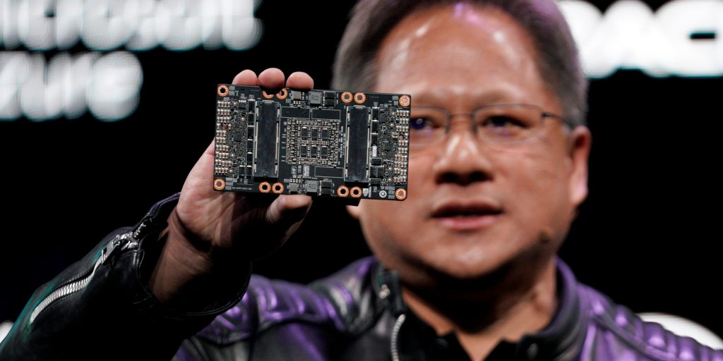 Nvidia-topman Jensen Huang.