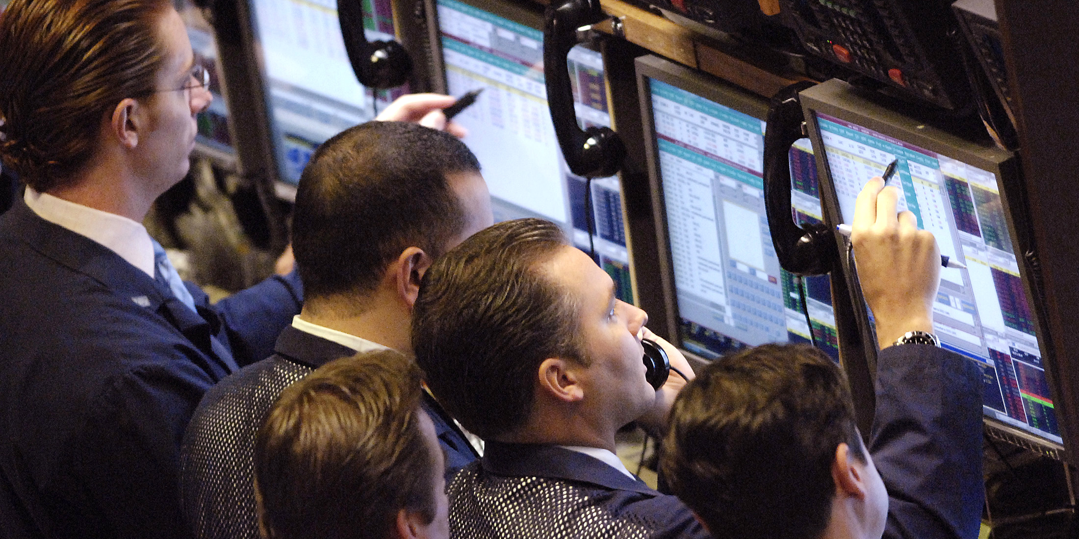 traders screens nyse