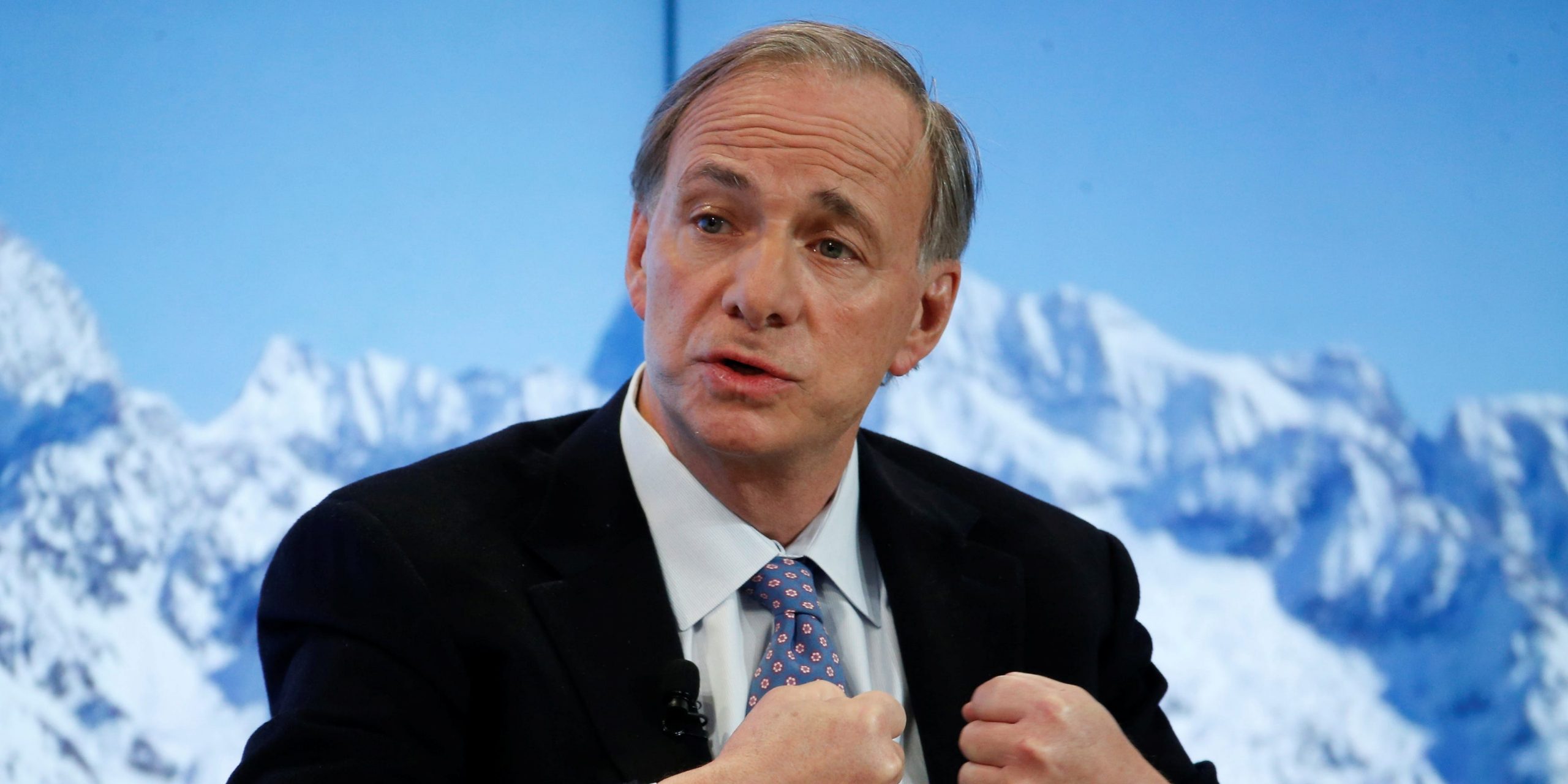 FILE PHOTO: Ray Dalio, Founder, Co-Chief Executive Officer and Co-Chief Investment Officer, Bridgewater Associates attends the annual meeting of the World Economic Forum (WEF) in Davos, Switzerland, January 18, 2017. REUTERS/Ruben Sprich
