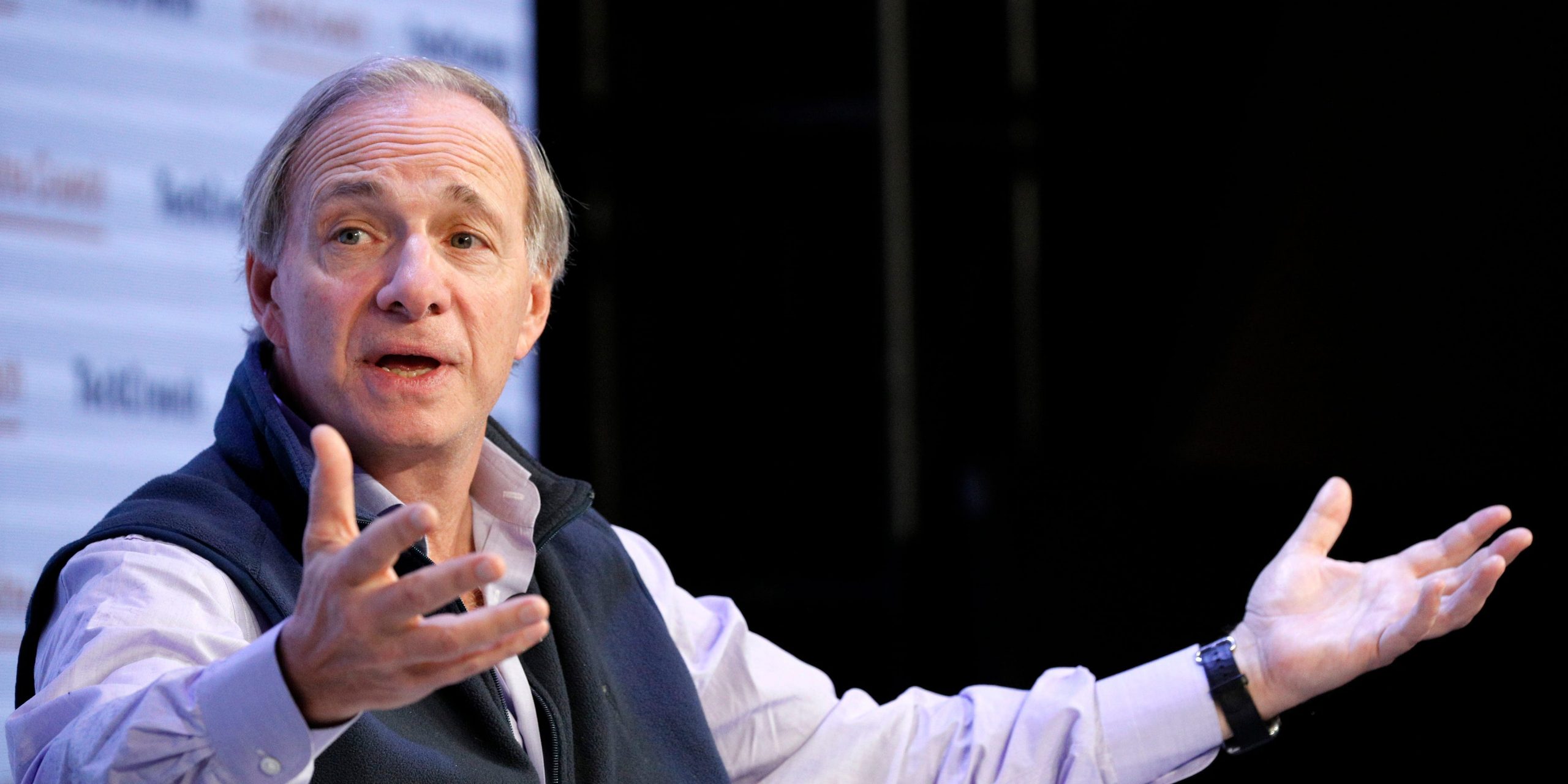 Bridgewater Associates Founder & Co-Chairman/Co-CIO Ray Dalio speaks onstage during TechCrunch Disrupt San Francisco 2019 at Moscone Convention Center on October 02, 2019 in San Francisco, California.