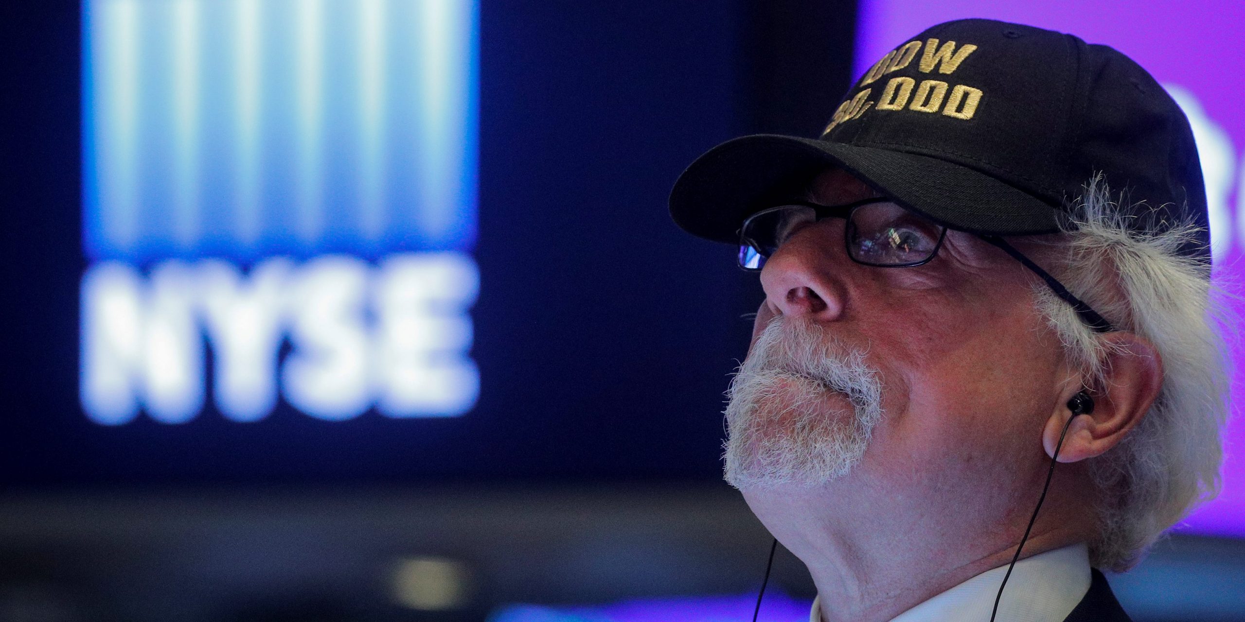 A trader works on the floor at the New York Stock Exchange (NYSE) in New York, U.S., March 4, 2020. REUTERS/Brendan McDermid