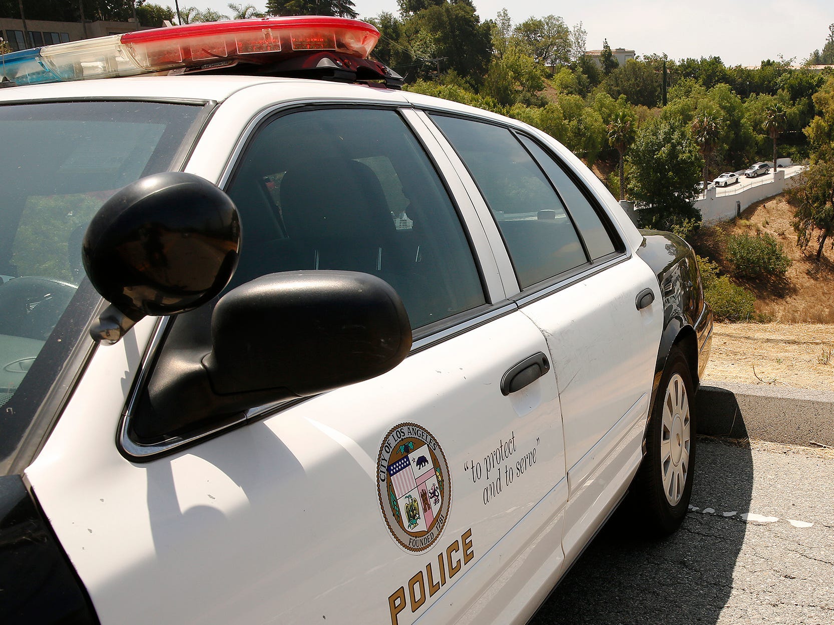 LAPD police cruiser