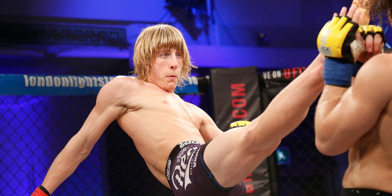 Paddy Pimblett signs with the UFC
