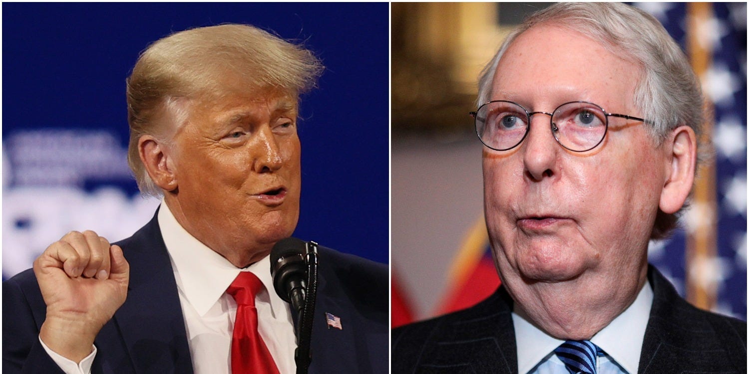 trump mcconnell insults gop