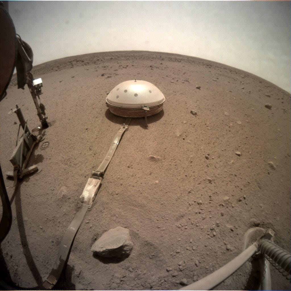 insight lander seismometer mars