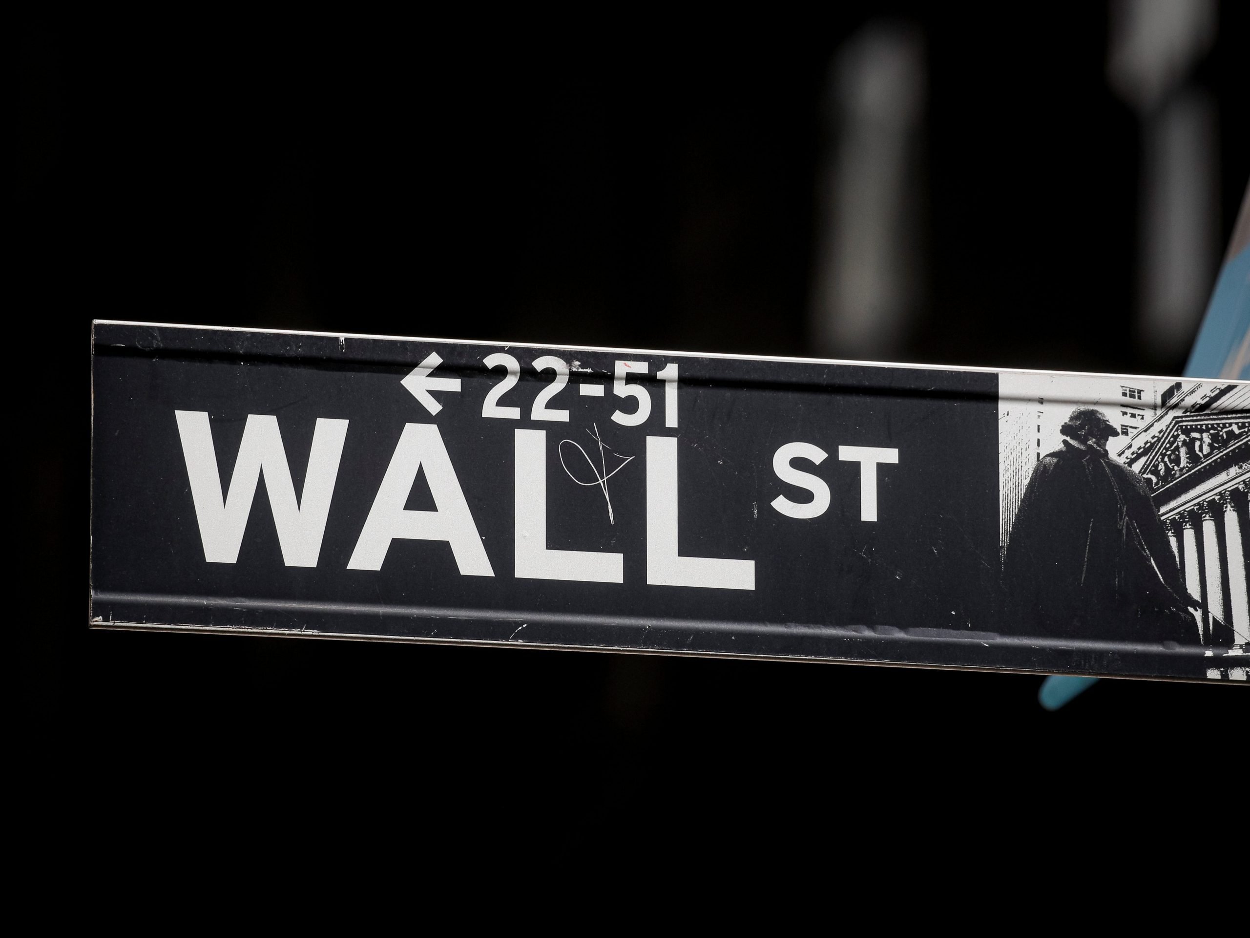 Wall Street sign