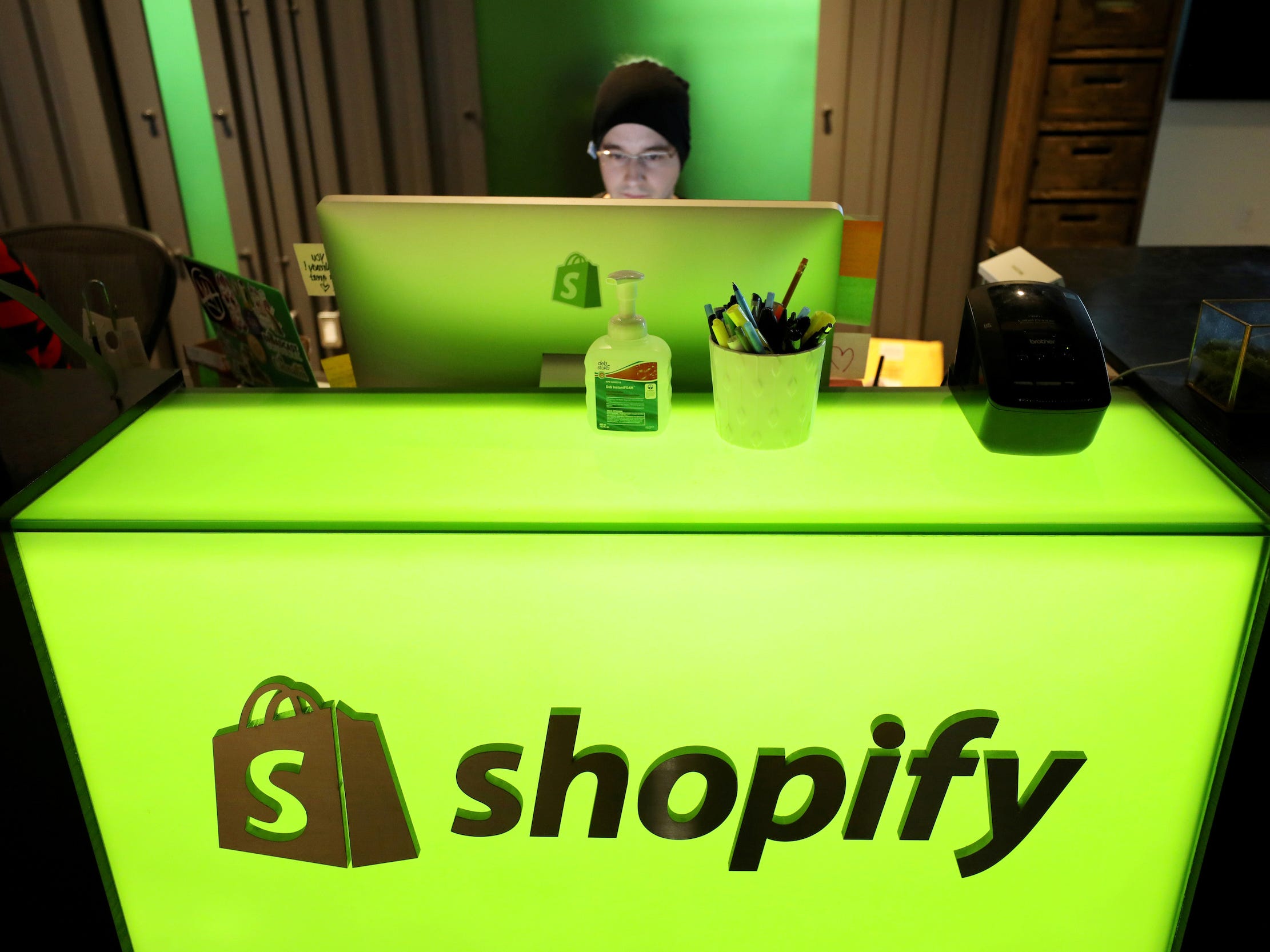 Shopify employee works at company headquarters in Ottawa