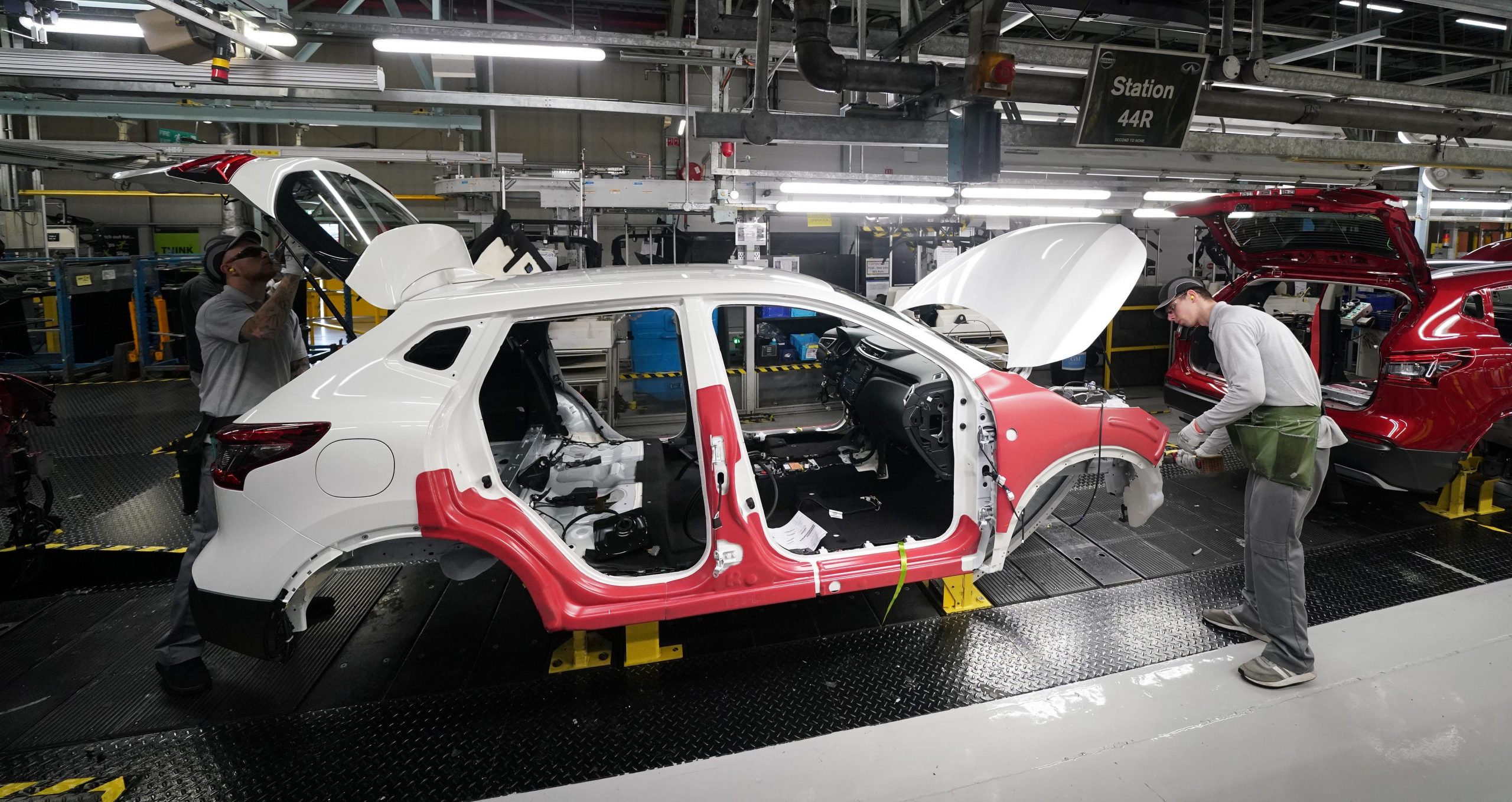 Nissan car factory UK