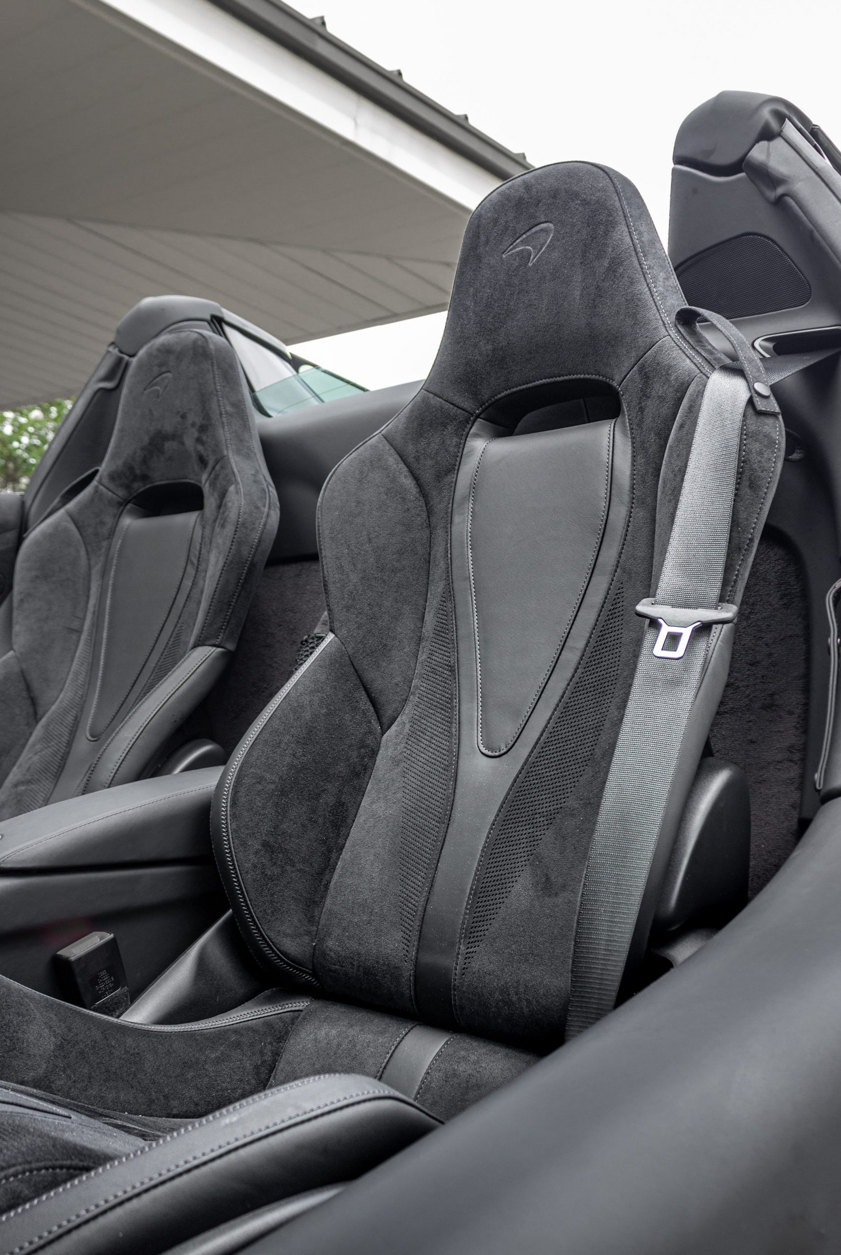 The McLaren 720S Spider interior.