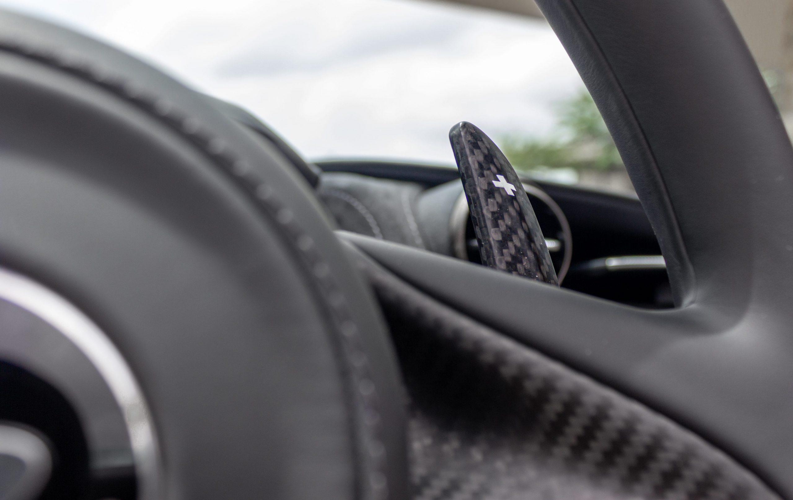 The McLaren 720S Spider interior.