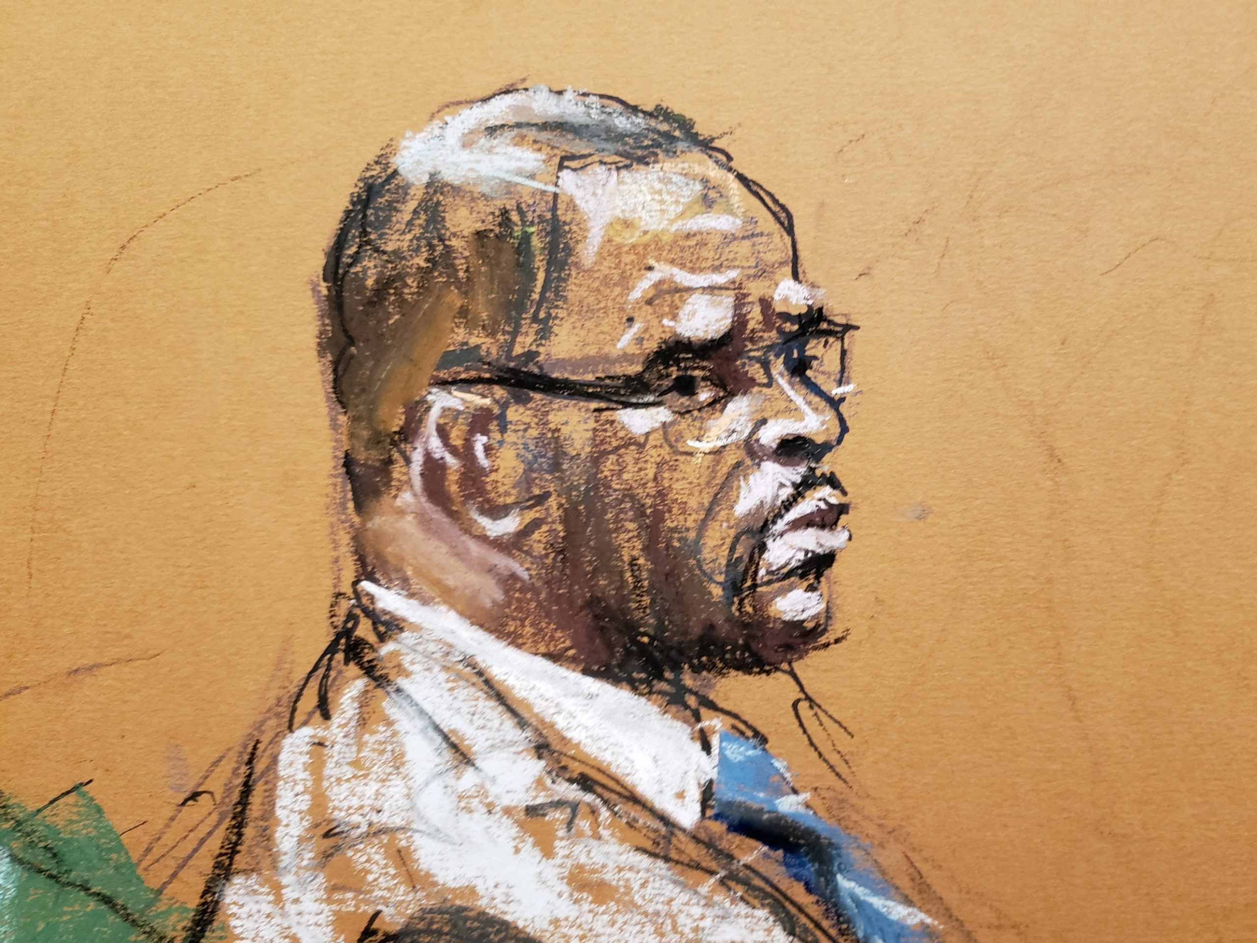 R kelly trial illusration
