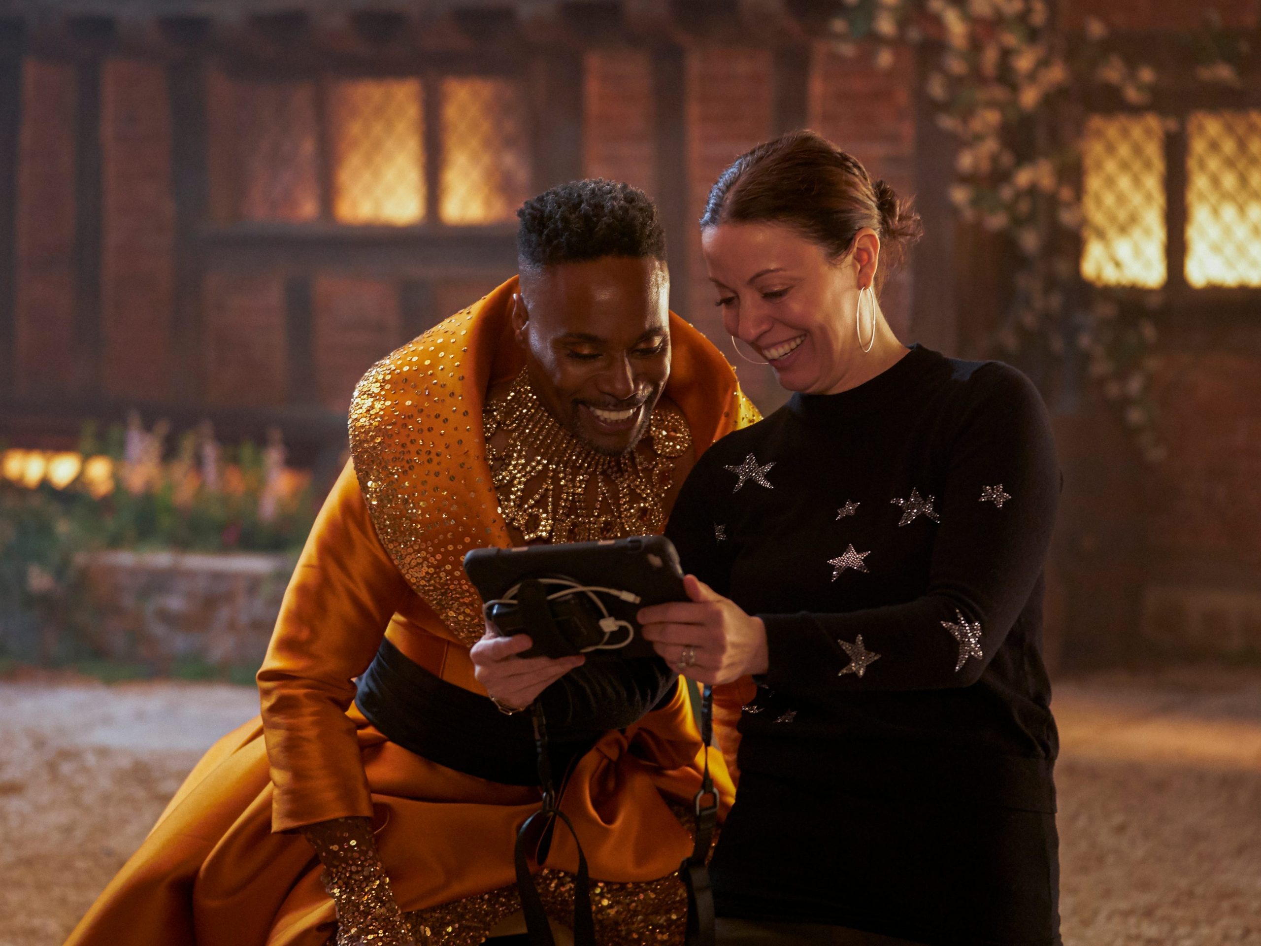 Billy Porter and Kay Cannon in Cinderella