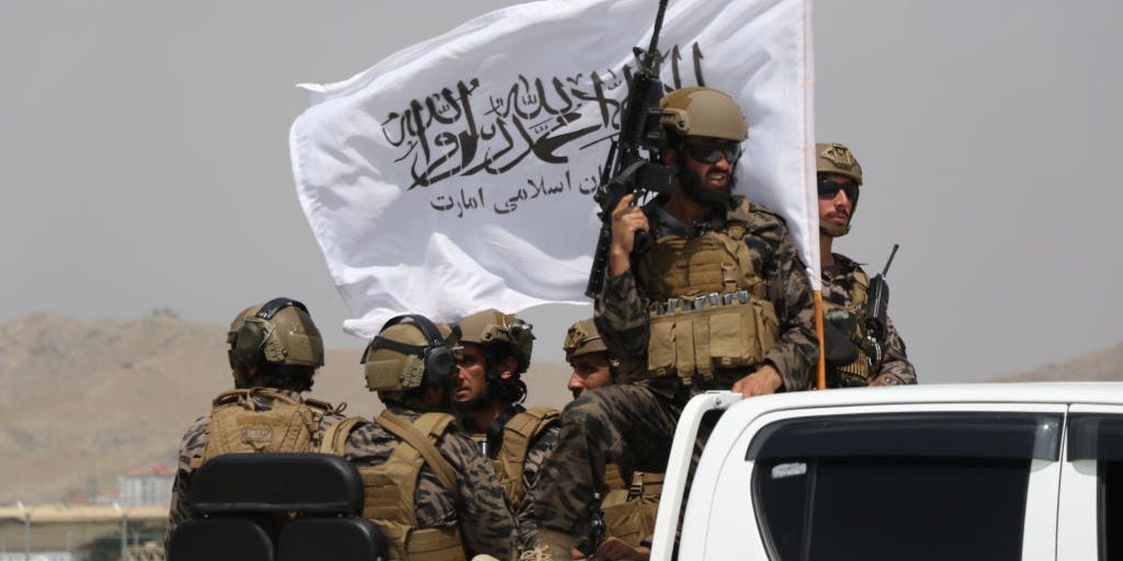 Taliban take control of Hamid Karzai International Airport after the completion of the U.S. withdrawal from Afghanistan, in Kabul, Afghanistan on August 31, 2021.