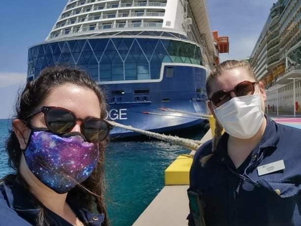 cruise ship staff