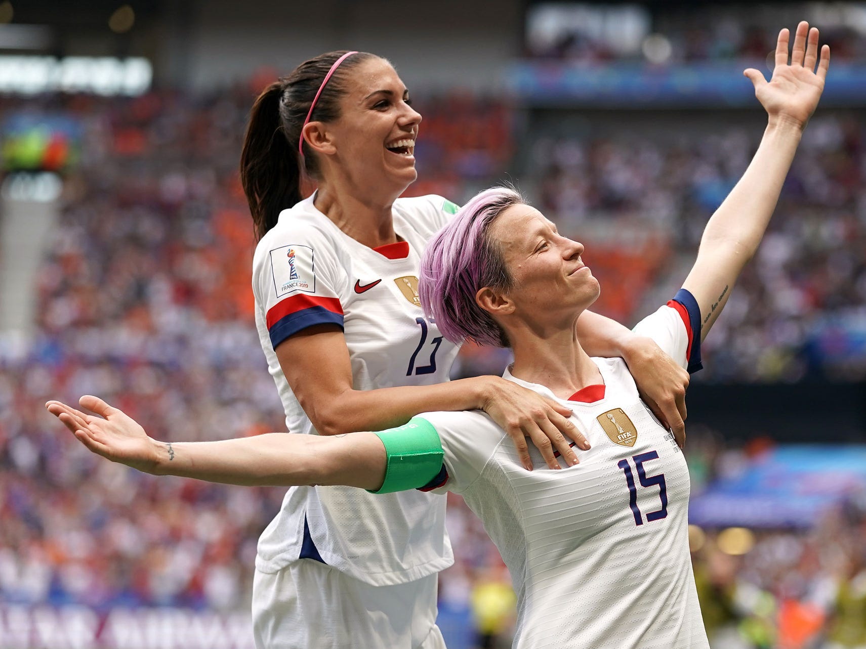 Megan Rapinoe Alex Morgan