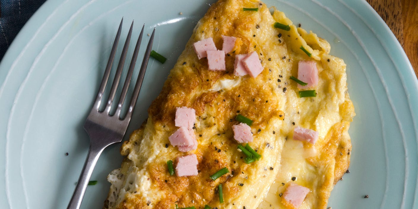 ham and cheese omelette