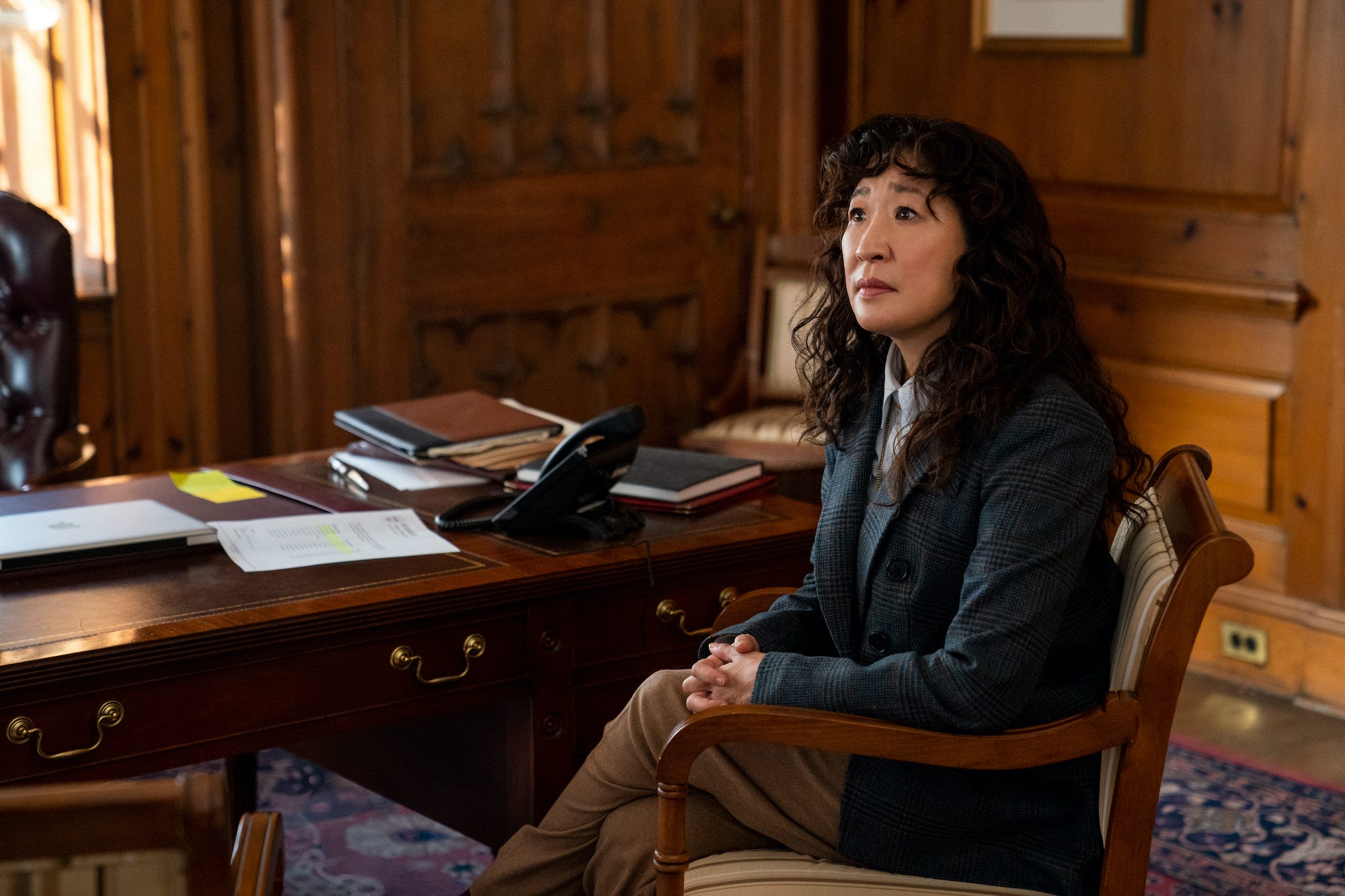 Sandra Oh in "The Chair"