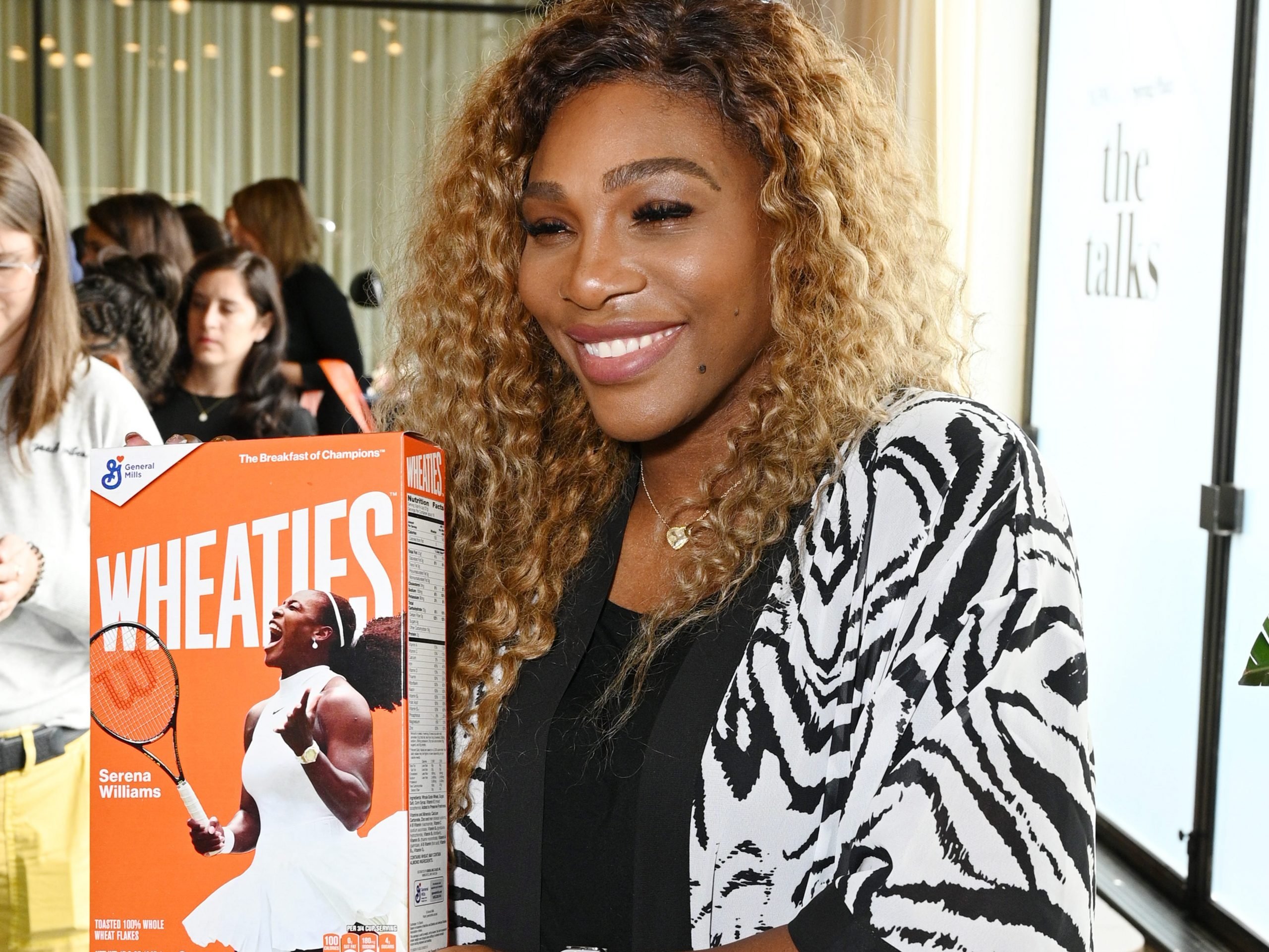 Serena Williams Wheaties